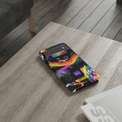 LGBTQWorldwide - ,,COMMUNITY" Doppelgehäuse Handyhülle Accessories, Glossy, iPhone Cases, Matte, Phone accessory, Phone Cases, Samsung Cases, Thermo, Valentine's Day Picks lgbtq Bekleidung Accessoires unisex Zubehör