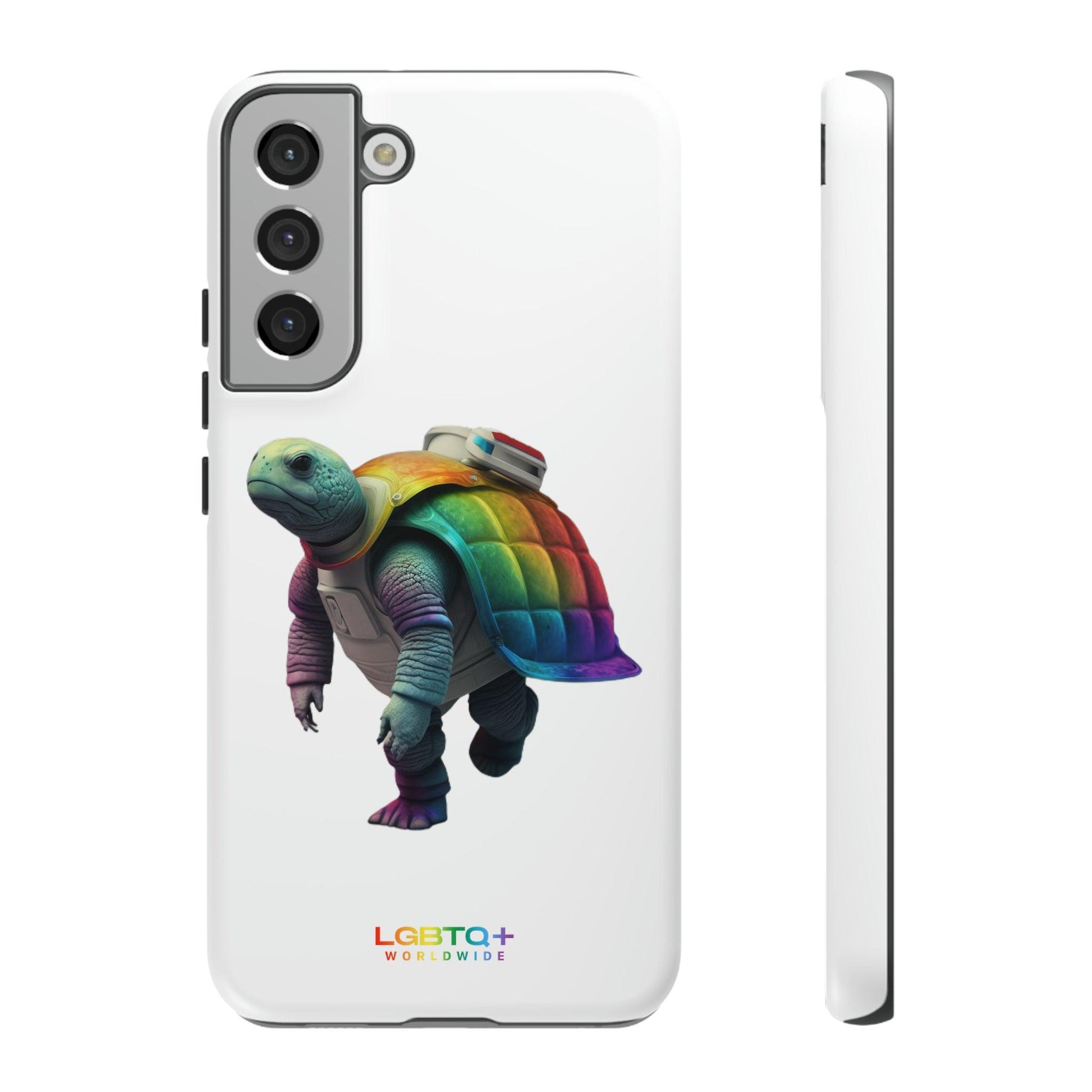 LGBTQWorldwide - ,,SCHILDKRÖTE" Doppelgehäuse Handyhülle Accessories, Glossy, iPhone Cases, Matte, Phone accessory, Phone Cases, Samsung Cases, tough, Valentine's Day Picks lgbtq Bekleidung Accessoires unisex Zubehör