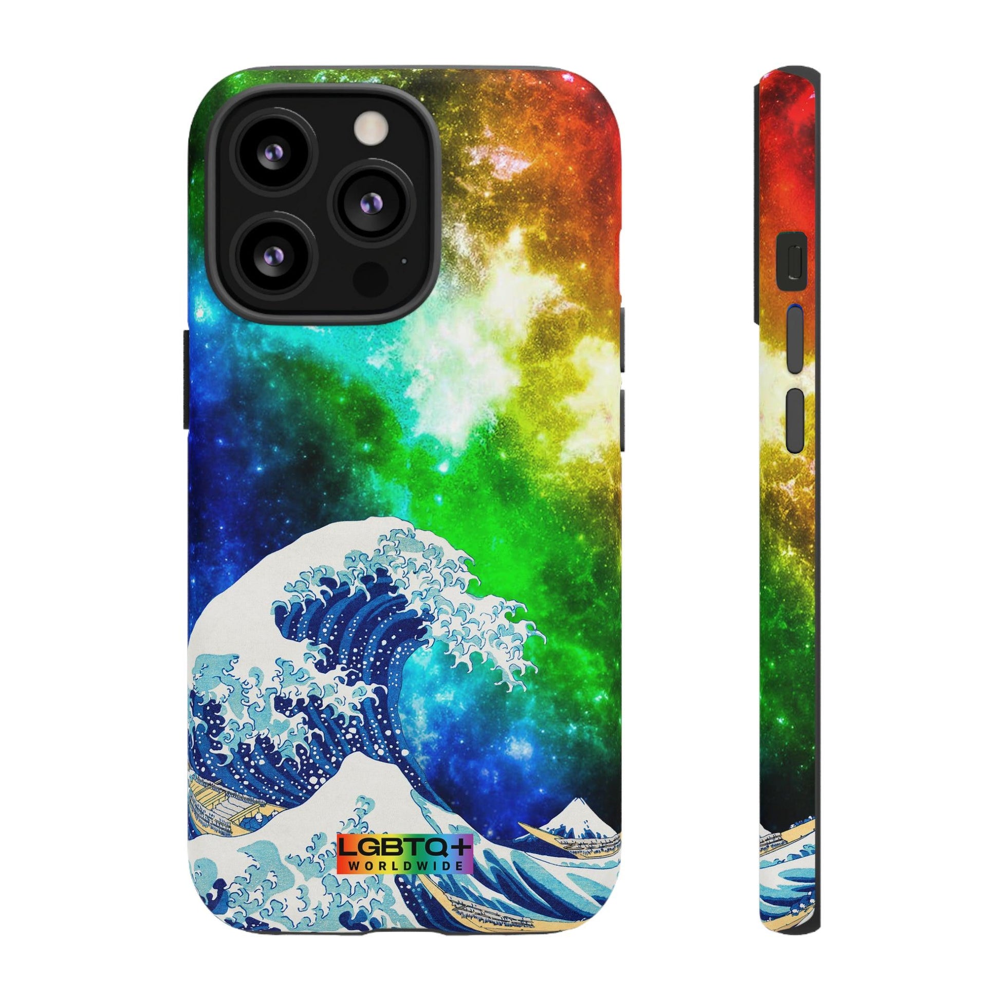 LGBTQWorldwide - ,,WELLE" Doppelgehäuse Handyhülle Accessories, Glossy, iPhone Cases, Matte, Phone accessory, Phone Cases, Samsung Cases, Thermo, Valentine's Day Picks lgbtq Bekleidung Accessoires unisex Zubehör