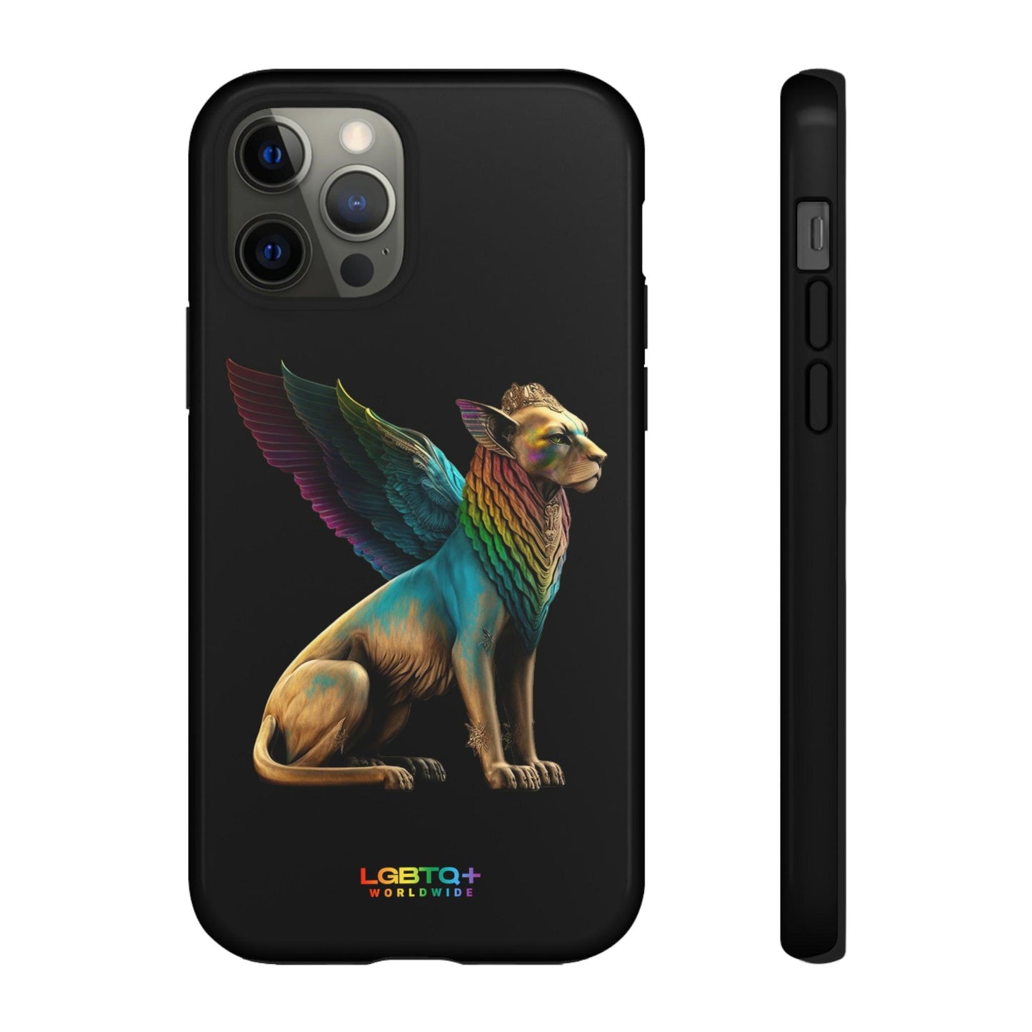 LGBTQWorldwide - ,,SPHINX" Doppelgehäuse Handyhülle Accessories, Glossy, iPhone Cases, Matte, Phone accessory, Phone Cases, Samsung Cases, tough, Valentine's Day Picks lgbtq Bekleidung Accessoires unisex Zubehör