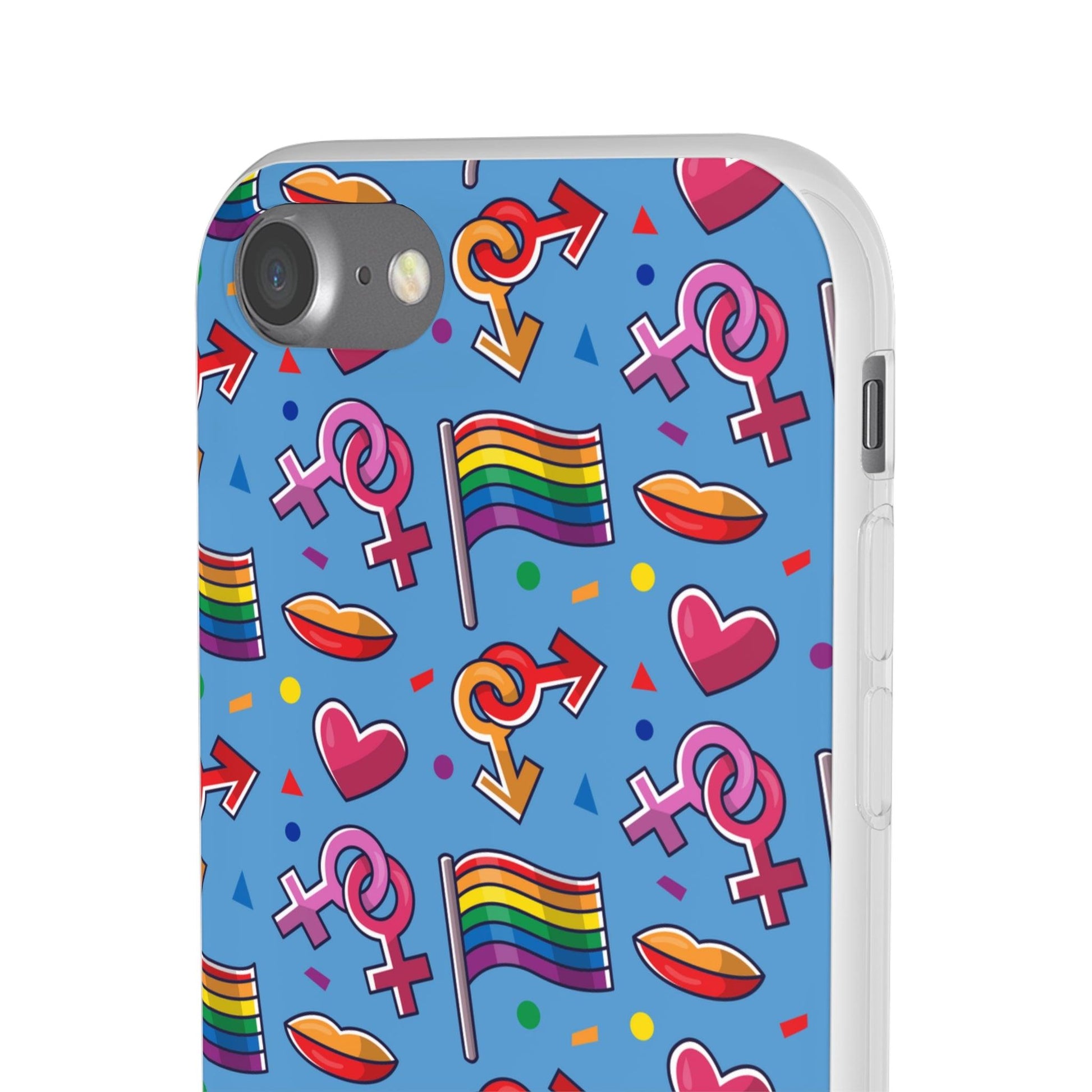 LGBTQWorldwide - ,,FLAGGEN" Flexible Handyhülle Accessories, Case, iPhone, iPhone Cases, Phone accessory, Phone Cases, Samsung Cases, silikon, Valentine's Day promotion lgbtq Bekleidung Accessoires unisex Zubehör