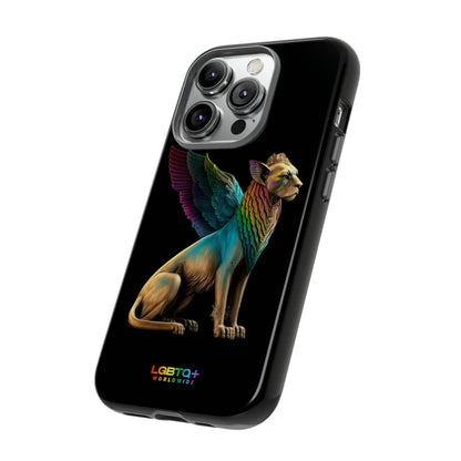 LGBTQWorldwide - ,,SPHINX" Doppelgehäuse Handyhülle Accessories, Glossy, iPhone Cases, Matte, Phone accessory, Phone Cases, Samsung Cases, tough, Valentine's Day Picks lgbtq Bekleidung Accessoires unisex Zubehör