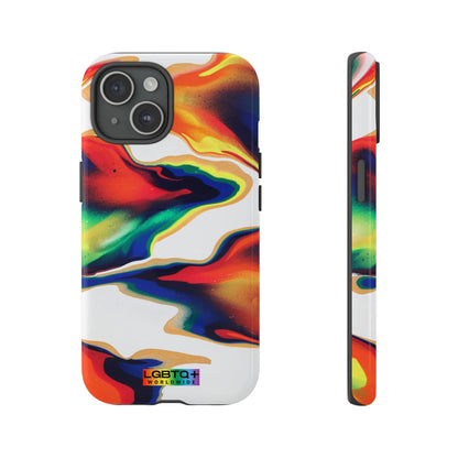 LGBTQWorldwide - ,,EINZIGARTIG" Doppelgehäuse Handyhülle Accessories, Glossy, iPhone Cases, Matte, Phone accessory, Phone Cases, Samsung Cases, Thermo, Valentine's Day Picks lgbtq Bekleidung Accessoires unisex Zubehör