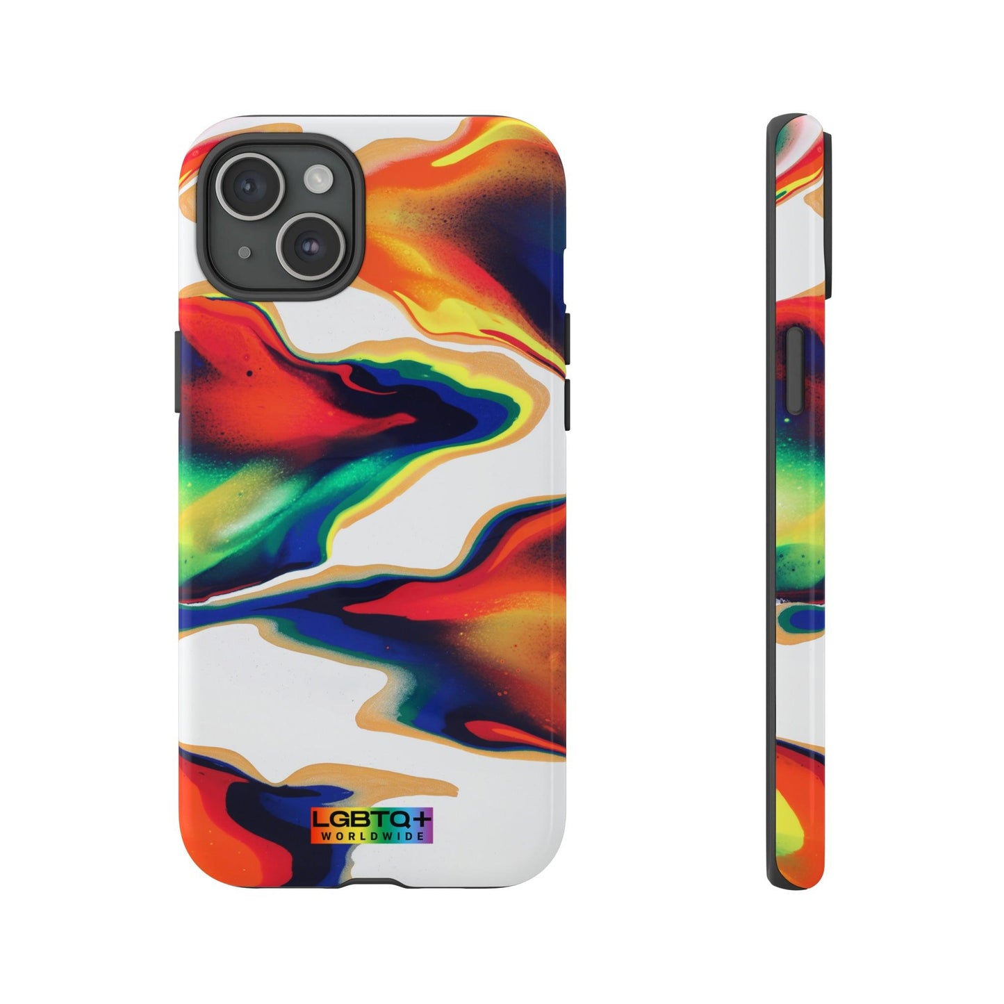 LGBTQWorldwide - ,,EINZIGARTIG" Doppelgehäuse Handyhülle Accessories, Glossy, iPhone Cases, Matte, Phone accessory, Phone Cases, Samsung Cases, Thermo, Valentine's Day Picks lgbtq Bekleidung Accessoires unisex Zubehör