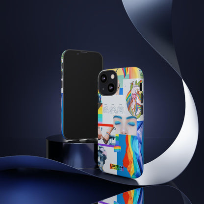 LGBTQWorldwide - ,,LEBEN"Doppelgehäuse Handyhülle Accessories, Glossy, iPhone Cases, Matte, Phone accessory, Phone Cases, Samsung Cases, Thermo, Valentine's Day Picks lgbtq Bekleidung Accessoires unisex Zubehör