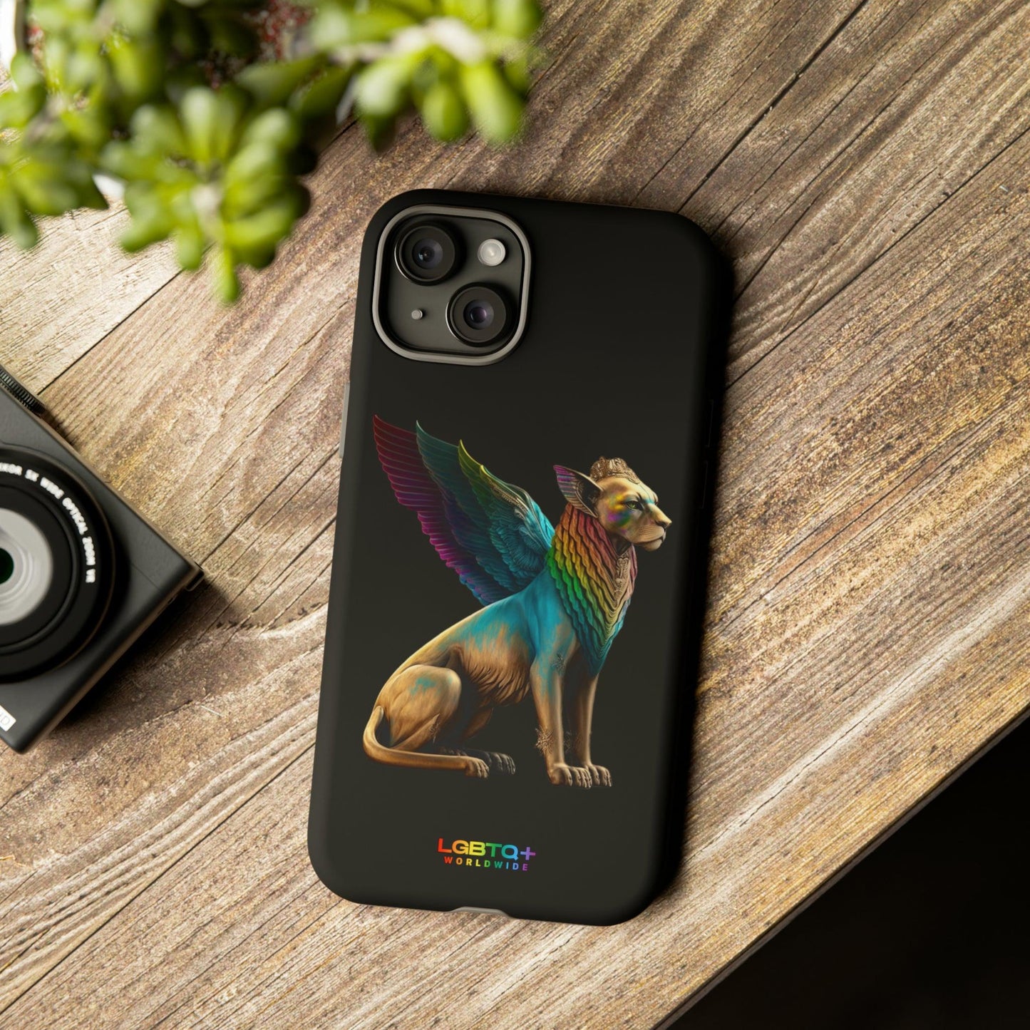 LGBTQWorldwide - ,,SPHINX" Doppelgehäuse Handyhülle Accessories, Glossy, iPhone Cases, Matte, Phone accessory, Phone Cases, Samsung Cases, tough, Valentine's Day Picks lgbtq Bekleidung Accessoires unisex Zubehör