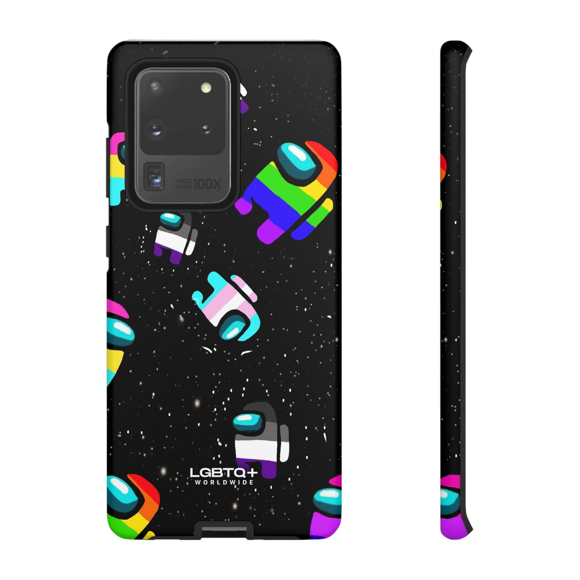 LGBTQWorldwide - ,,IMPOSTER" Doppelgehäuse Handyhülle Accessories, Glossy, iPhone Cases, Matte, Phone accessory, Phone Cases, Samsung Cases, Thermo, Valentine's Day Picks lgbtq Bekleidung Accessoires unisex Zubehör