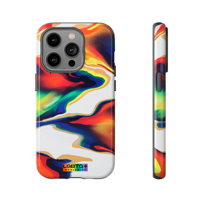 LGBTQWorldwide - ,,EINZIGARTIG" Doppelgehäuse Handyhülle Accessories, Glossy, iPhone Cases, Matte, Phone accessory, Phone Cases, Samsung Cases, Thermo, Valentine's Day Picks lgbtq Bekleidung Accessoires unisex Zubehör