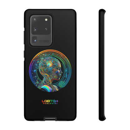 LGBTQWorldwide - ,,INTELLIGENT" Doppelgehäuse Handyhülle Accessories, Glossy, iPhone Cases, Matte, Phone accessory, Phone Cases, Samsung Cases, tough, Valentine's Day Picks lgbtq Bekleidung Accessoires unisex Zubehör