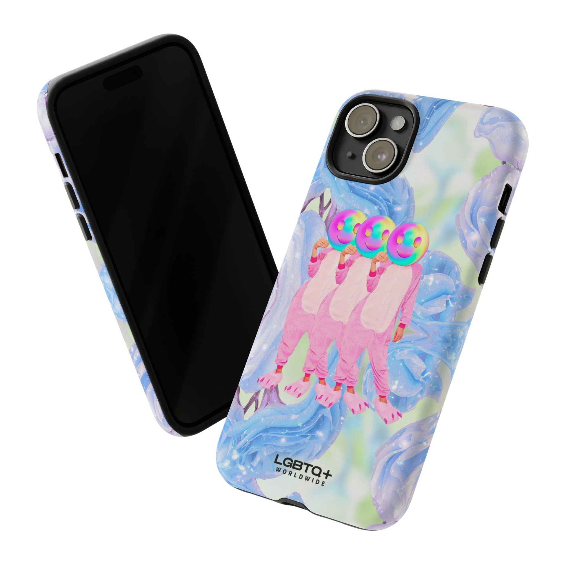 LGBTQWorldwide - ,,TEDDY BÄR" Doppelgehäuse Handyhülle Accessories, Glossy, iPhone Cases, Matte, Phone accessory, Phone Cases, Samsung Cases, Thermo, Valentine's Day Picks lgbtq Bekleidung Accessoires unisex Zubehör