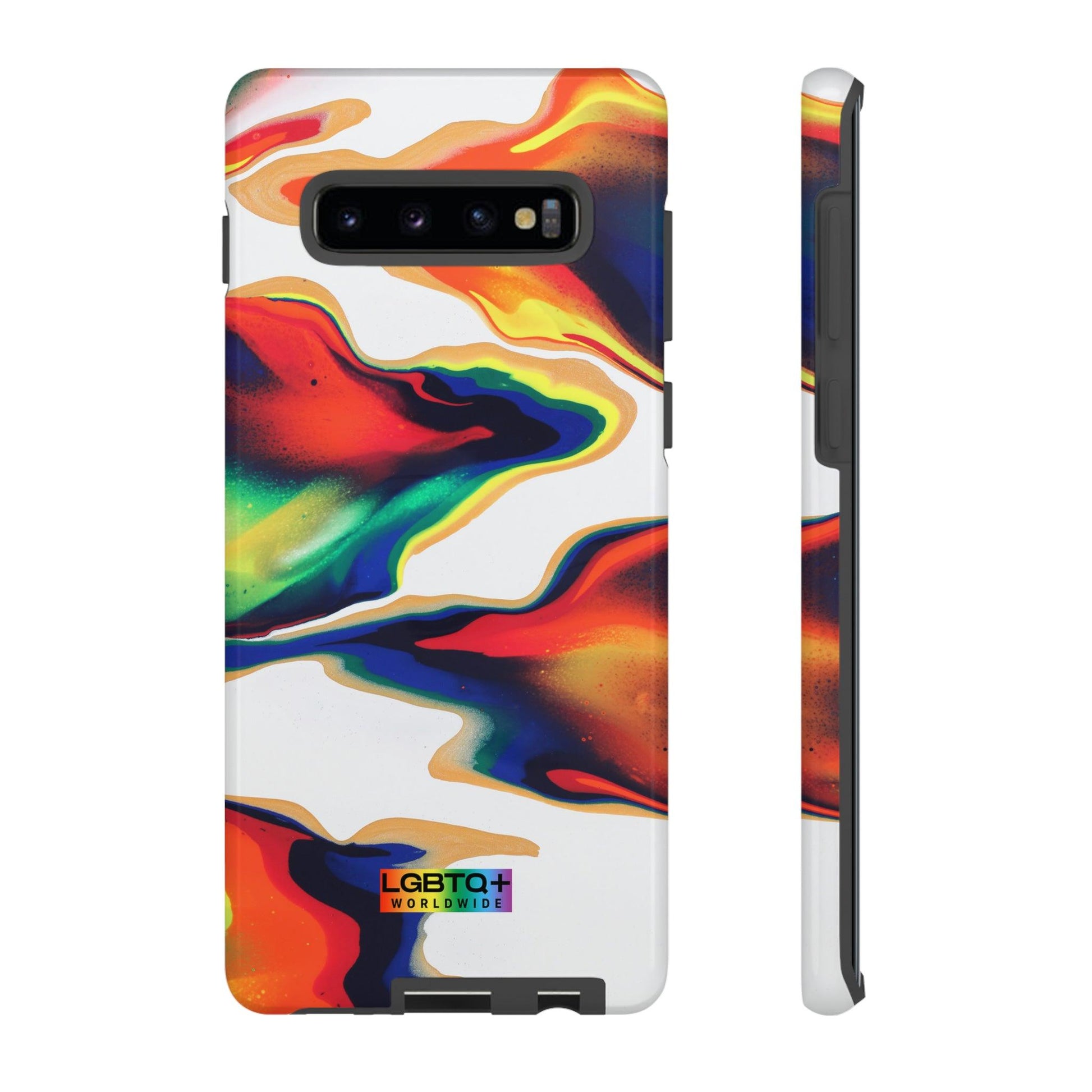 LGBTQWorldwide - ,,EINZIGARTIG" Doppelgehäuse Handyhülle Accessories, Glossy, iPhone Cases, Matte, Phone accessory, Phone Cases, Samsung Cases, Thermo, Valentine's Day Picks lgbtq Bekleidung Accessoires unisex Zubehör