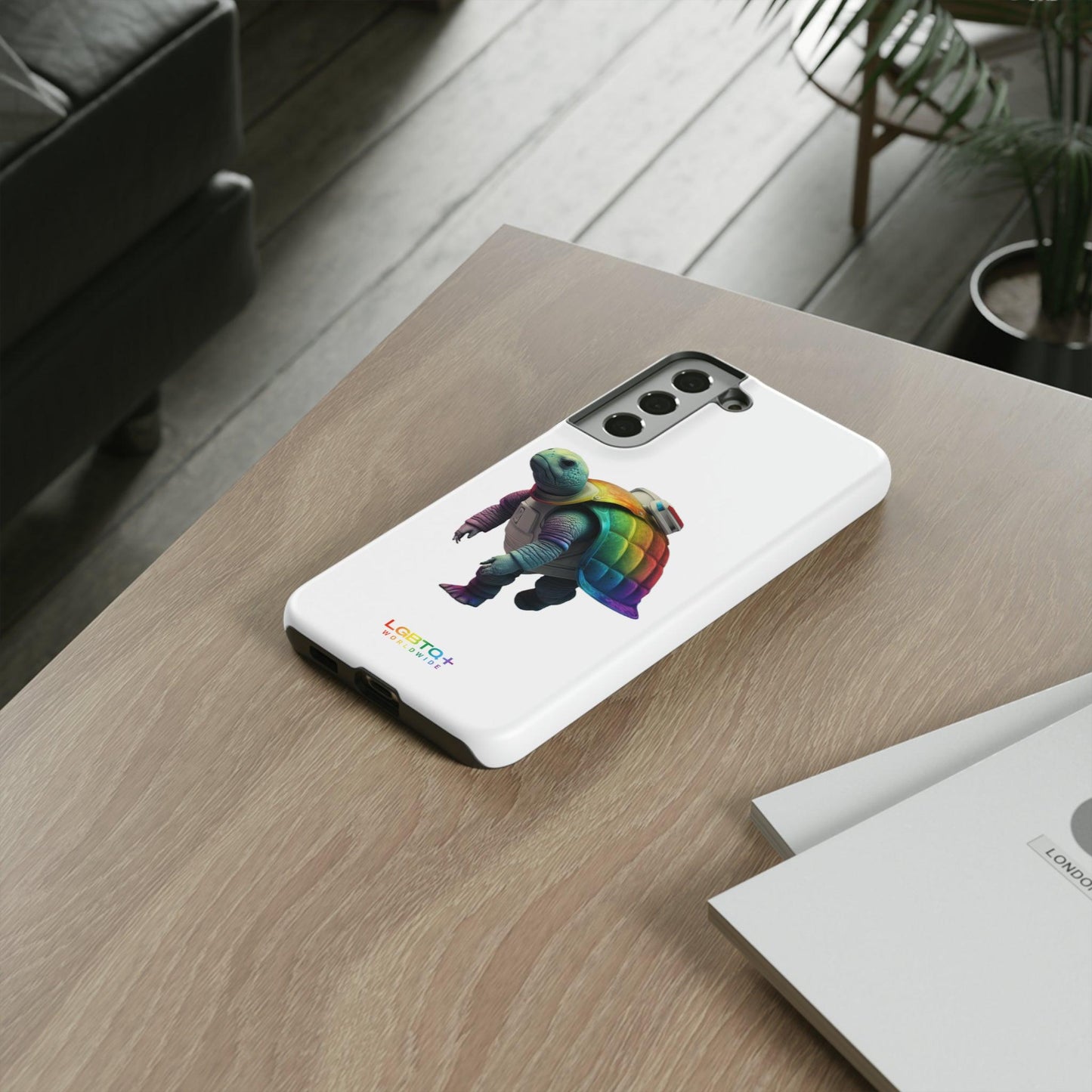 LGBTQWorldwide - ,,SCHILDKRÖTE" Doppelgehäuse Handyhülle Accessories, Glossy, iPhone Cases, Matte, Phone accessory, Phone Cases, Samsung Cases, tough, Valentine's Day Picks lgbtq Bekleidung Accessoires unisex Zubehör