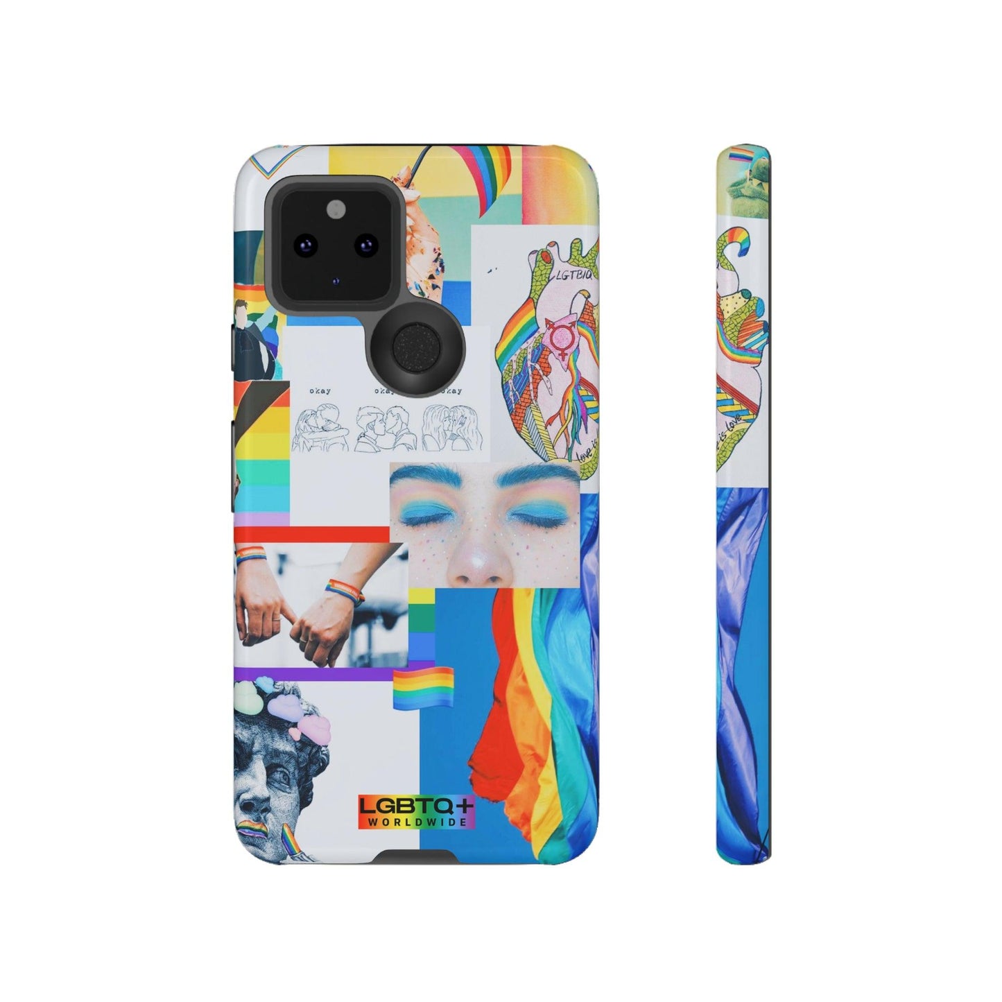 LGBTQWorldwide - ,,LEBEN"Doppelgehäuse Handyhülle Accessories, Glossy, iPhone Cases, Matte, Phone accessory, Phone Cases, Samsung Cases, Thermo, Valentine's Day Picks lgbtq Bekleidung Accessoires unisex Zubehör