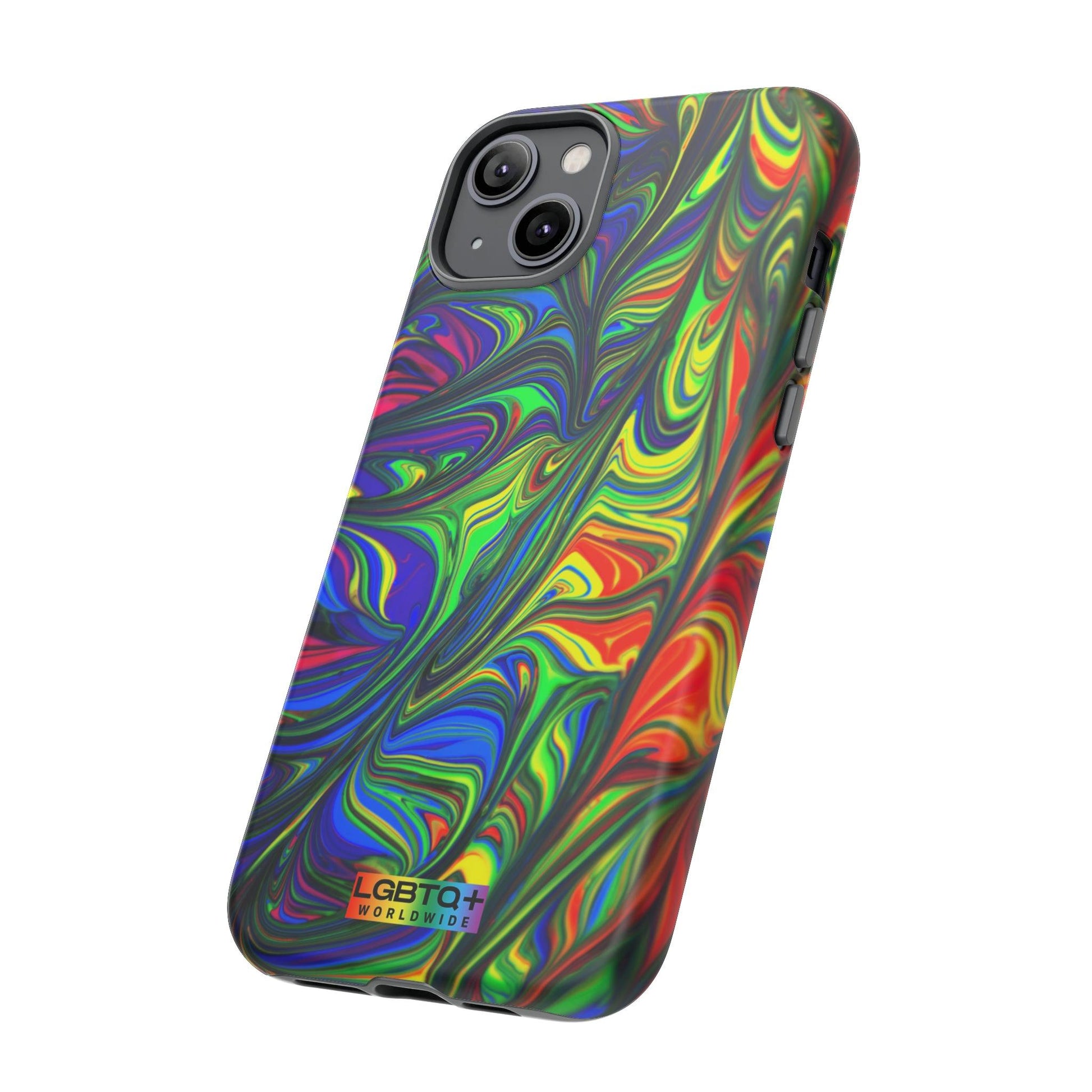 LGBTQWorldwide - ,,ILLUSION" Doppelgehäuse Handyhülle Accessories, Glossy, iPhone Cases, Matte, Phone accessory, Phone Cases, Samsung Cases, Thermo, Valentine's Day Picks lgbtq Bekleidung Accessoires unisex Zubehör