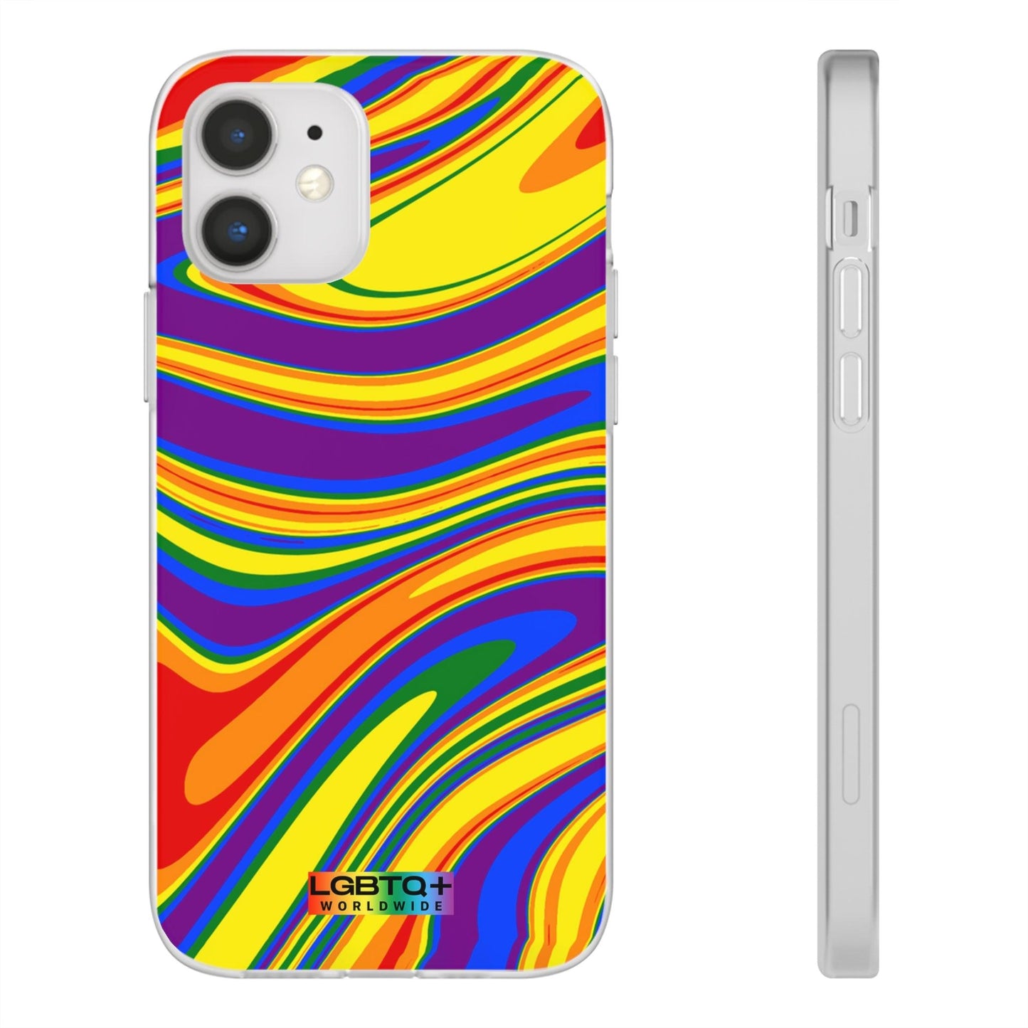 LGBTQWorldwide - ,,FARBEN" Flexible Handyhülle Accessories, Case, iPhone, iPhone Cases, Phone accessory, Phone Cases, Samsung Cases, silikon, Valentine's Day promotion lgbtq Bekleidung Accessoires unisex Zubehör