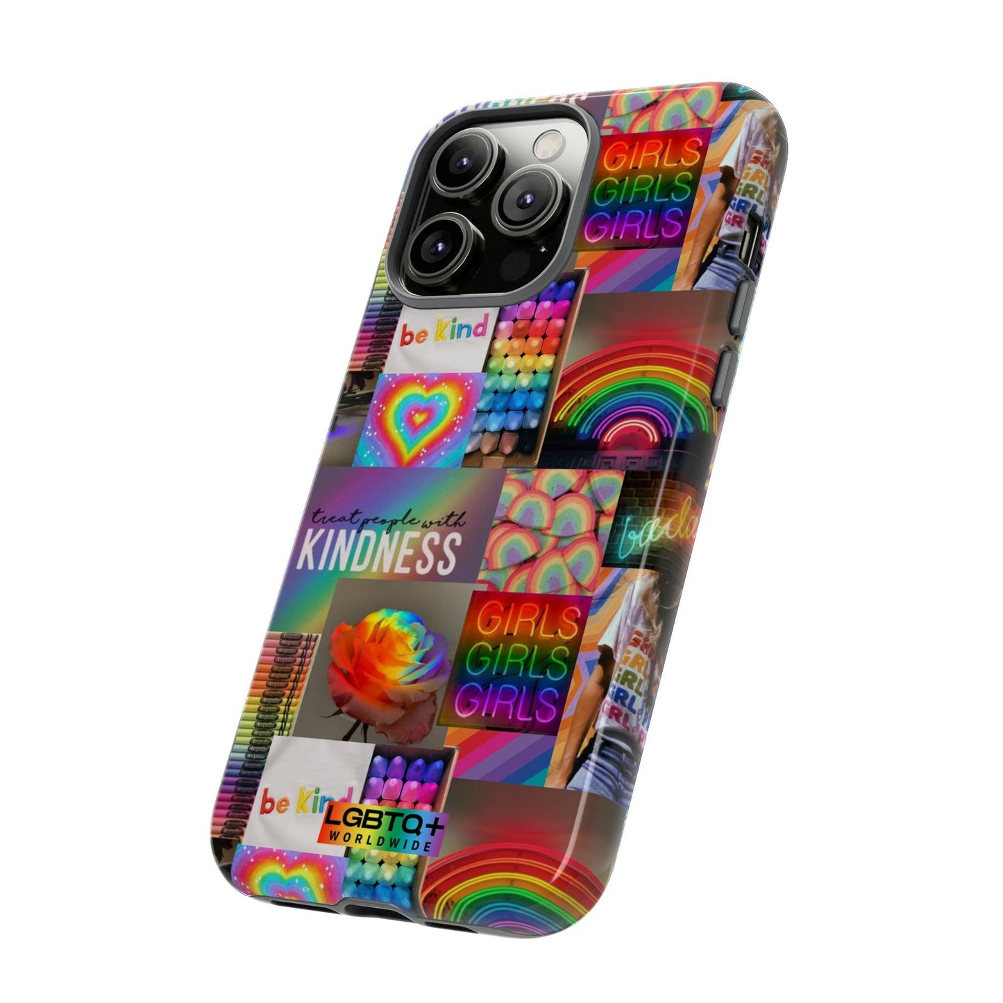 LGBTQWorldwide - ,,FREUNDLICH" Doppelgehäuse Handyhülle Accessories, Glossy, iPhone Cases, Matte, Phone accessory, Phone Cases, Samsung Cases, Thermo, Valentine's Day Picks lgbtq Bekleidung Accessoires unisex Zubehör