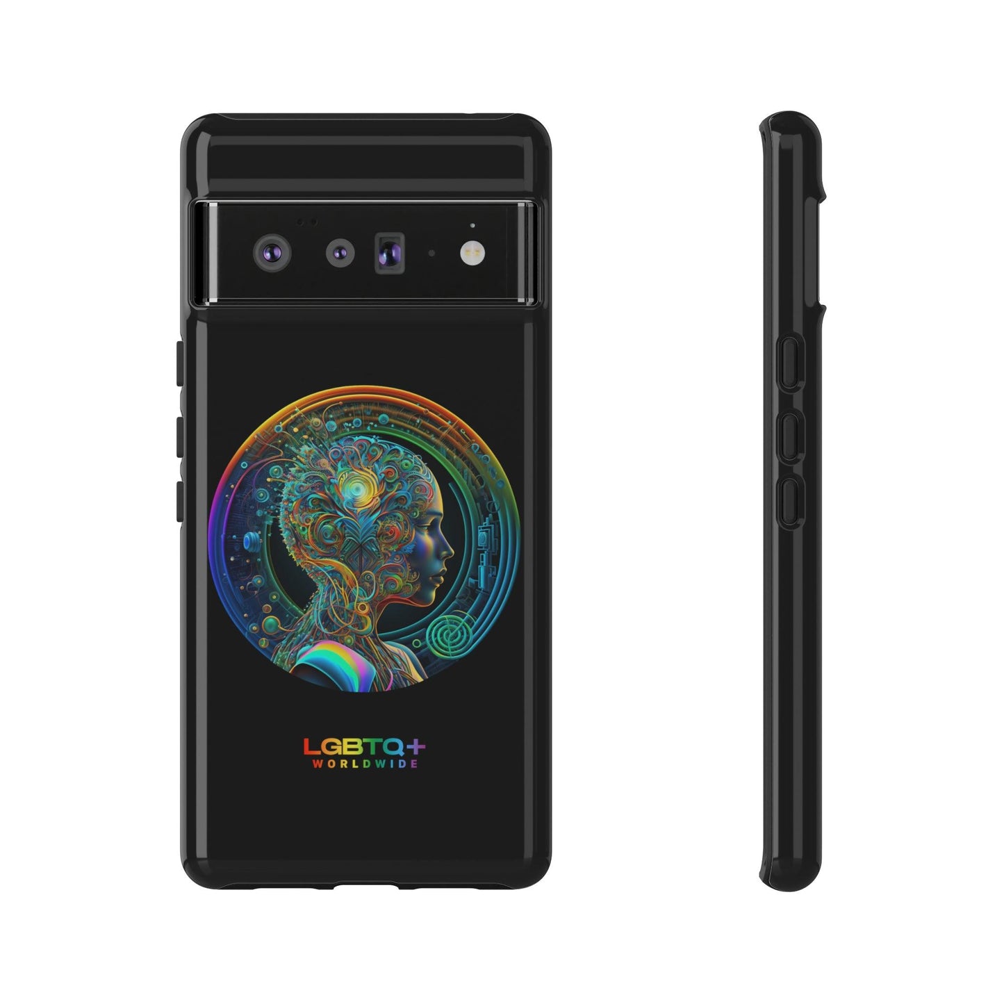 LGBTQWorldwide - ,,INTELLIGENT" Doppelgehäuse Handyhülle Accessories, Glossy, iPhone Cases, Matte, Phone accessory, Phone Cases, Samsung Cases, tough, Valentine's Day Picks lgbtq Bekleidung Accessoires unisex Zubehör