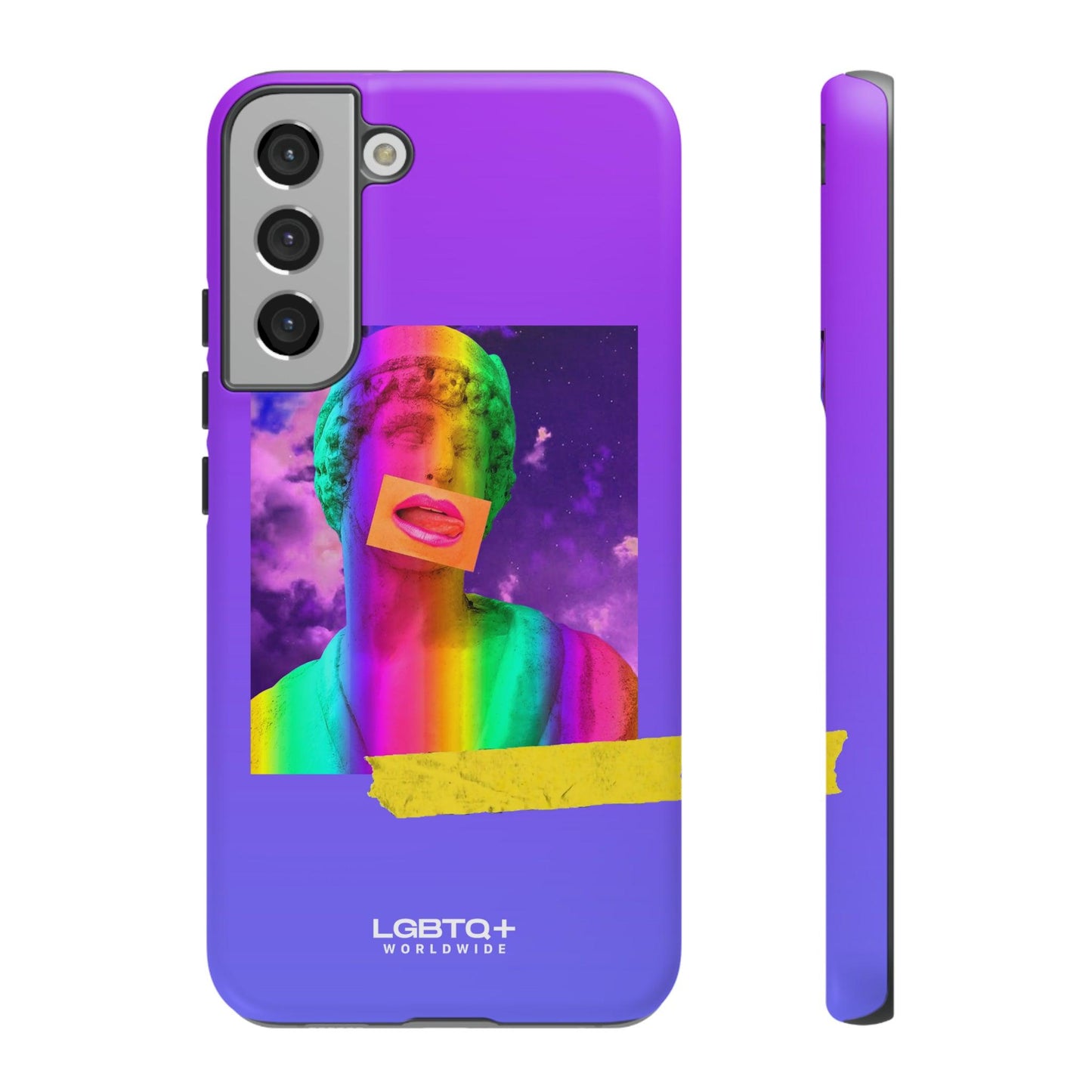 LGBTQWorldwide - ,,STATUR" Doppelgehäuse Handyhülle Accessories, Glossy, iPhone Cases, Matte, Phone accessory, Phone Cases, Samsung Cases, Thermo, Valentine's Day Picks lgbtq Bekleidung Accessoires unisex Zubehör