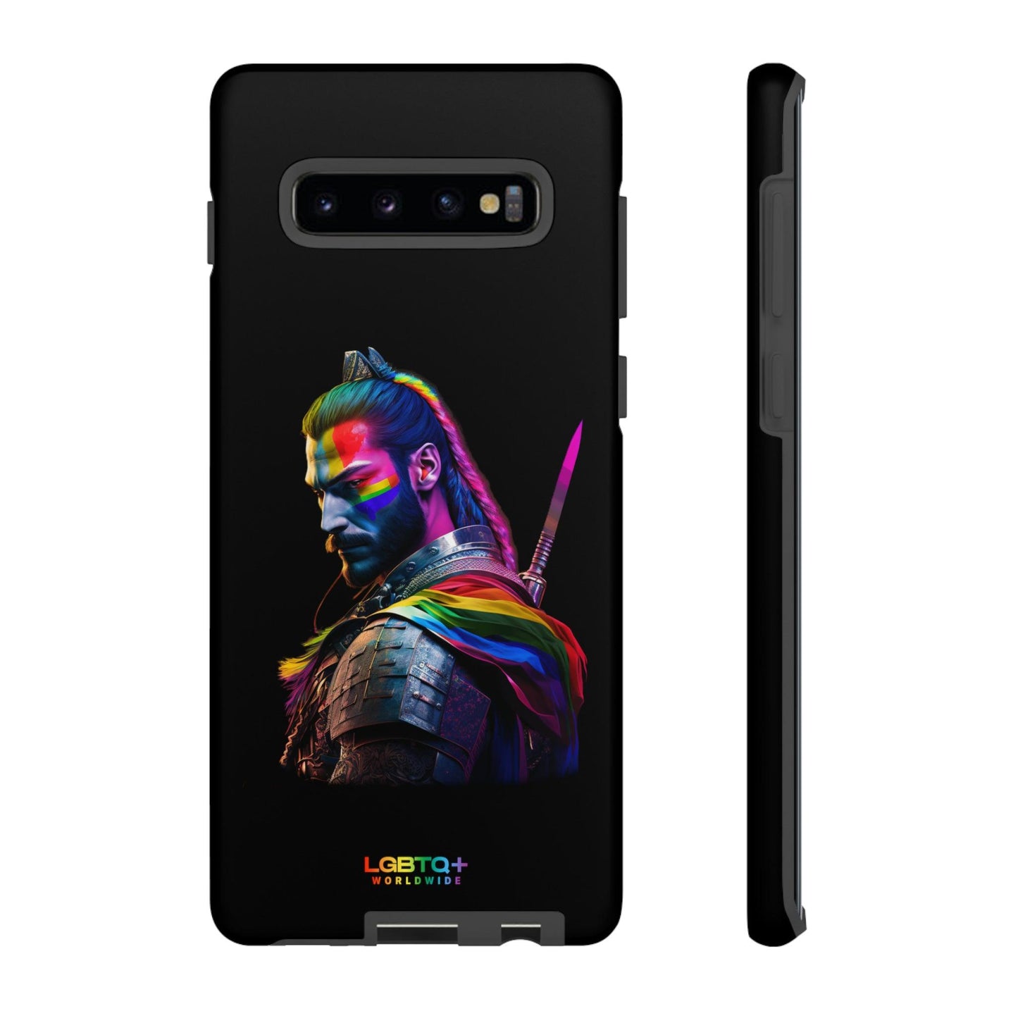 LGBTQWorldwide - ,,SAMURAI" Doppelgehäuse Handyhülle Accessories, Glossy, iPhone Cases, Matte, Phone accessory, Phone Cases, Samsung Cases, tough, Valentine's Day Picks lgbtq Bekleidung Accessoires unisex Zubehör