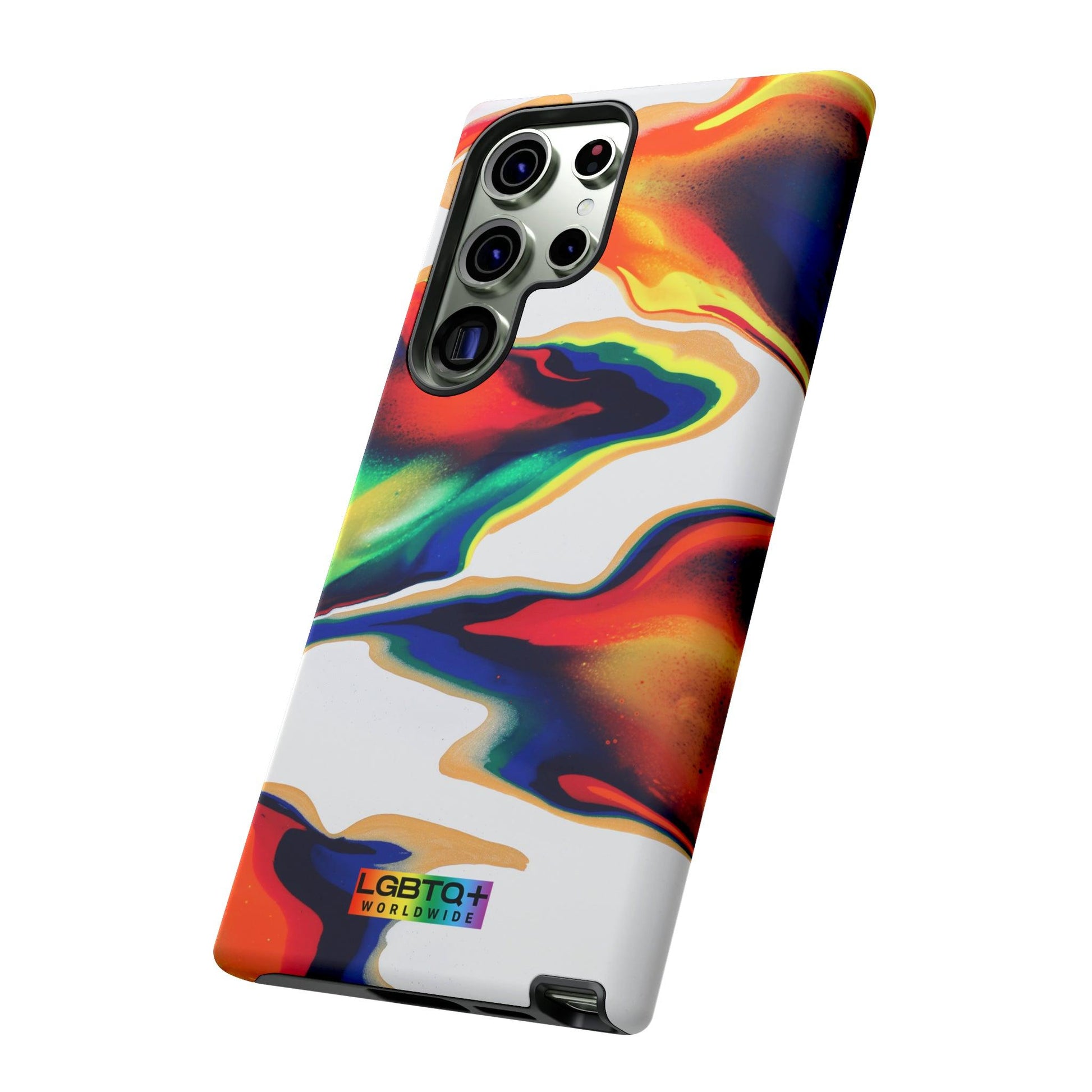 LGBTQWorldwide - ,,EINZIGARTIG" Doppelgehäuse Handyhülle Accessories, Glossy, iPhone Cases, Matte, Phone accessory, Phone Cases, Samsung Cases, Thermo, Valentine's Day Picks lgbtq Bekleidung Accessoires unisex Zubehör