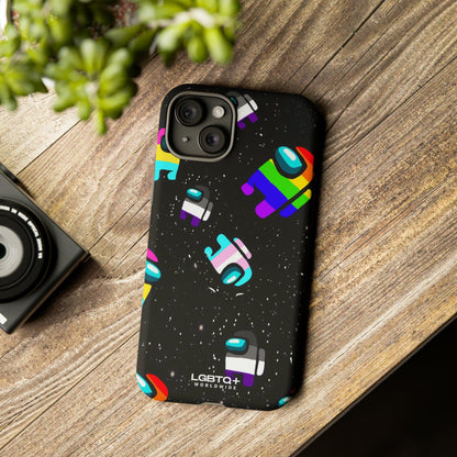 LGBTQWorldwide - ,,IMPOSTER" Doppelgehäuse Handyhülle Accessories, Glossy, iPhone Cases, Matte, Phone accessory, Phone Cases, Samsung Cases, Thermo, Valentine's Day Picks lgbtq Bekleidung Accessoires unisex Zubehör