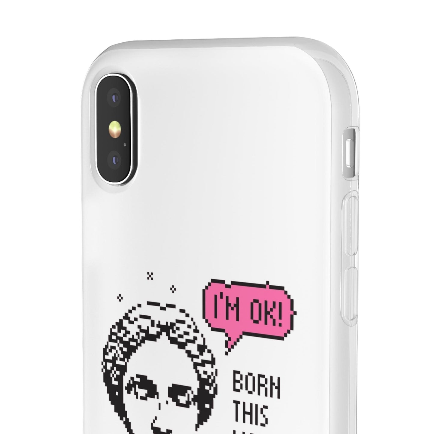 LGBTQWorldwide - ,,BORN THIS WAY" Flexible Handyhülle Accessories, Case, iPhone, iPhone Cases, Phone accessory, Phone Cases, Samsung Cases, silikon, Valentine's Day promotion lgbtq Bekleidung Accessoires unisex Zubehör