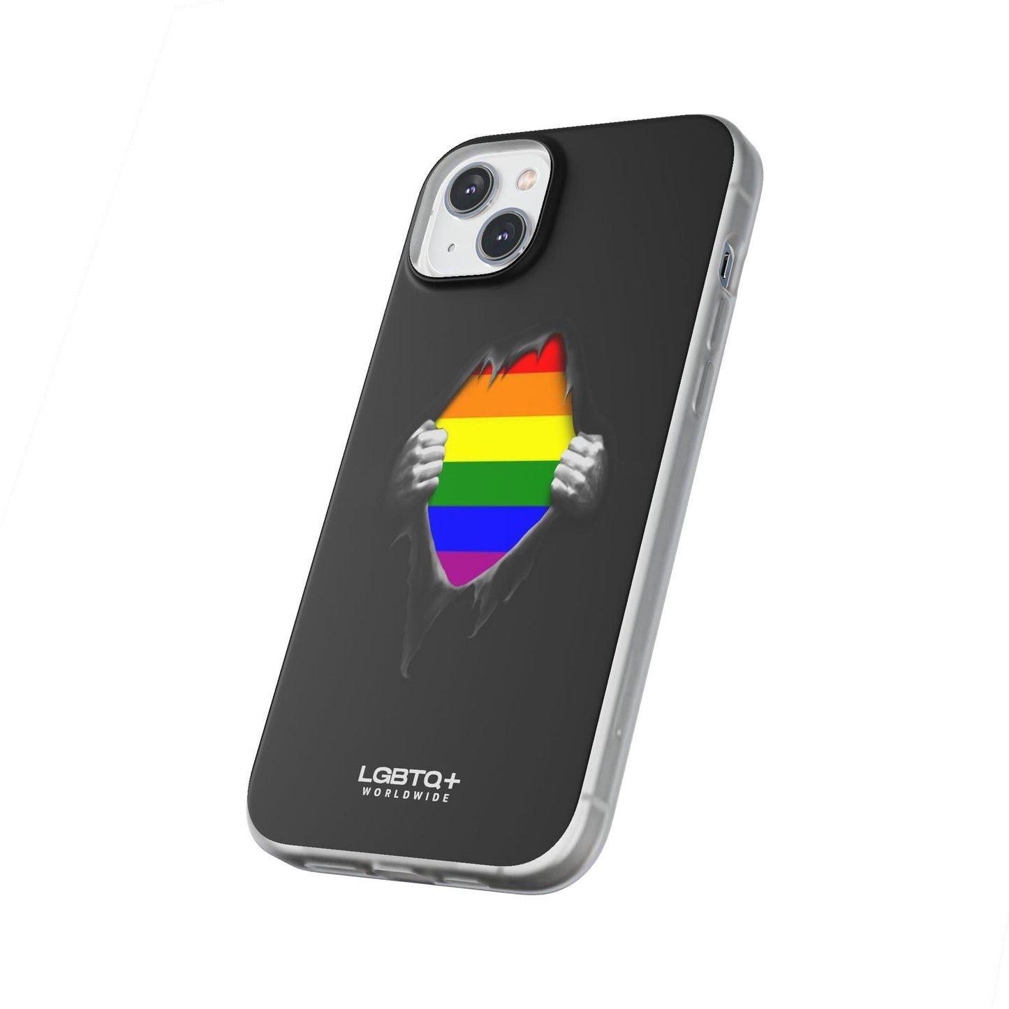 LGBTQWorldwide - ,,SCHWARZES LOCH" Flexible Handyhülle Accessories, Case, iPhone, iPhone Cases, Phone accessory, Phone Cases, Samsung Cases, silikon, Valentine's Day promotion lgbtq Bekleidung Accessoires unisex Zubehör