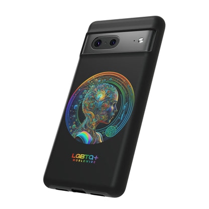 LGBTQWorldwide - ,,INTELLIGENT" Doppelgehäuse Handyhülle Accessories, Glossy, iPhone Cases, Matte, Phone accessory, Phone Cases, Samsung Cases, tough, Valentine's Day Picks lgbtq Bekleidung Accessoires unisex Zubehör