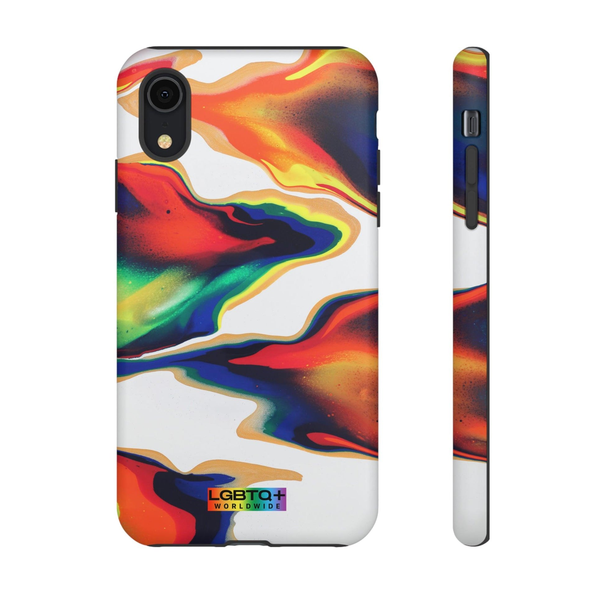 LGBTQWorldwide - ,,EINZIGARTIG" Doppelgehäuse Handyhülle Accessories, Glossy, iPhone Cases, Matte, Phone accessory, Phone Cases, Samsung Cases, Thermo, Valentine's Day Picks lgbtq Bekleidung Accessoires unisex Zubehör