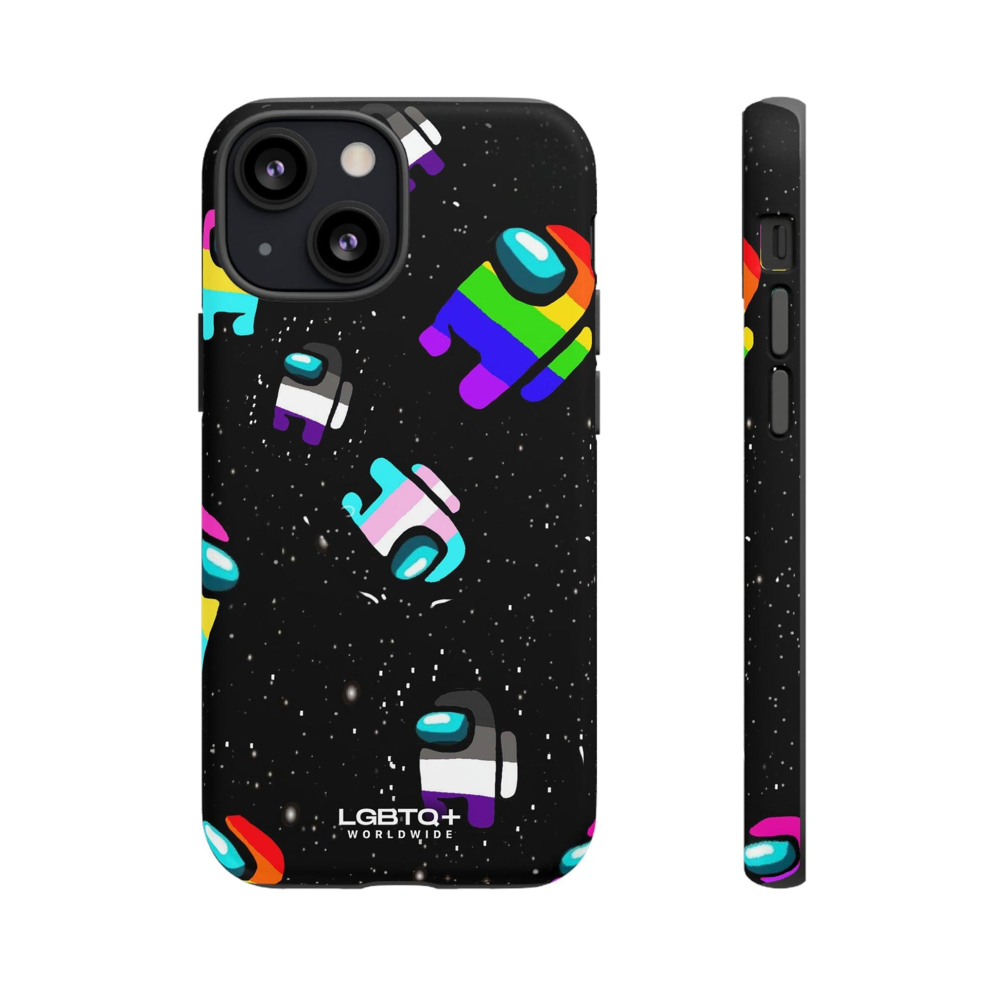 LGBTQWorldwide - ,,IMPOSTER" Doppelgehäuse Handyhülle Accessories, Glossy, iPhone Cases, Matte, Phone accessory, Phone Cases, Samsung Cases, Thermo, Valentine's Day Picks lgbtq Bekleidung Accessoires unisex Zubehör