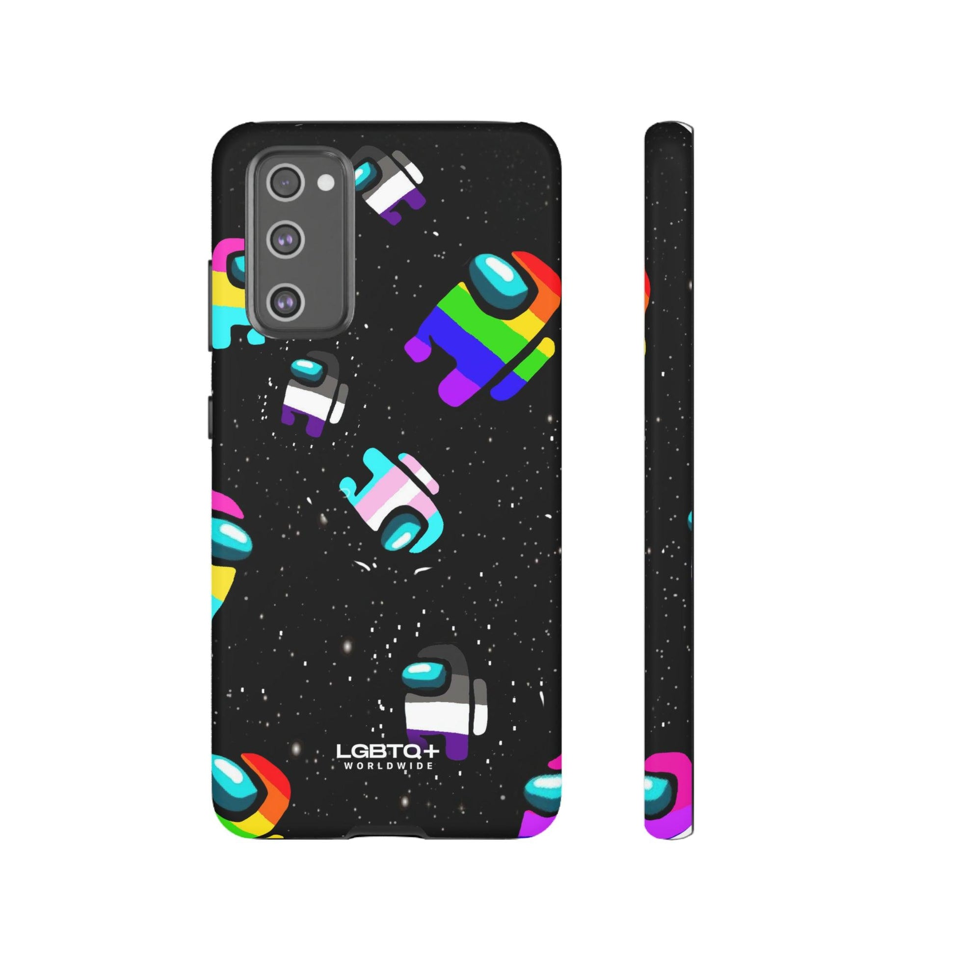 LGBTQWorldwide - ,,IMPOSTER" Doppelgehäuse Handyhülle Accessories, Glossy, iPhone Cases, Matte, Phone accessory, Phone Cases, Samsung Cases, Thermo, Valentine's Day Picks lgbtq Bekleidung Accessoires unisex Zubehör