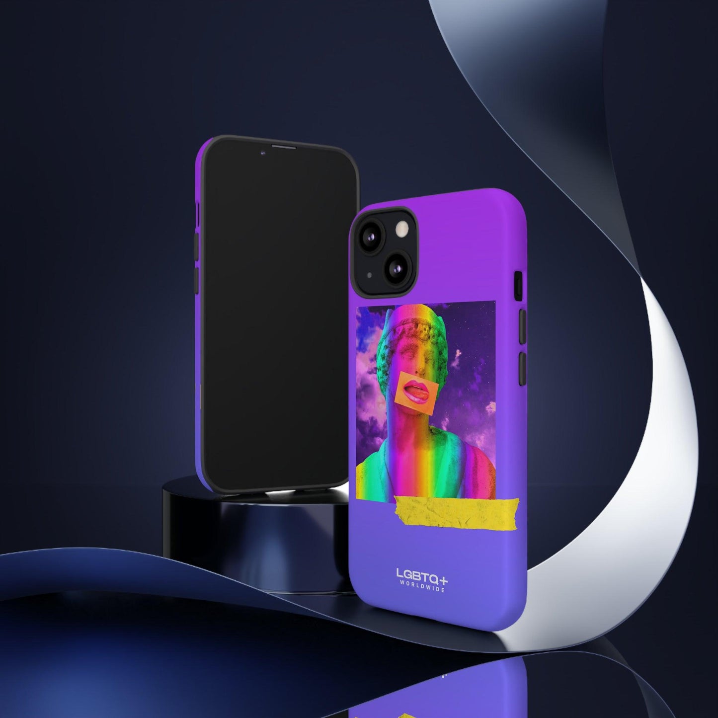 LGBTQWorldwide - ,,STATUR" Doppelgehäuse Handyhülle Accessories, Glossy, iPhone Cases, Matte, Phone accessory, Phone Cases, Samsung Cases, Thermo, Valentine's Day Picks lgbtq Bekleidung Accessoires unisex Zubehör