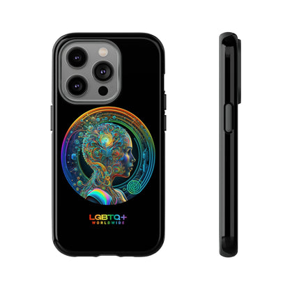 LGBTQWorldwide - ,,INTELLIGENT" Doppelgehäuse Handyhülle Accessories, Glossy, iPhone Cases, Matte, Phone accessory, Phone Cases, Samsung Cases, tough, Valentine's Day Picks lgbtq Bekleidung Accessoires unisex Zubehör