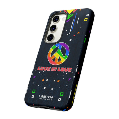 LGBTQWorldwide - ,,PEACE" Doppelgehäuse Handyhülle Accessories, Glossy, iPhone Cases, Matte, Phone accessory, Phone Cases, Samsung Cases, Thermo, Valentine's Day Picks lgbtq Bekleidung Accessoires unisex Zubehör