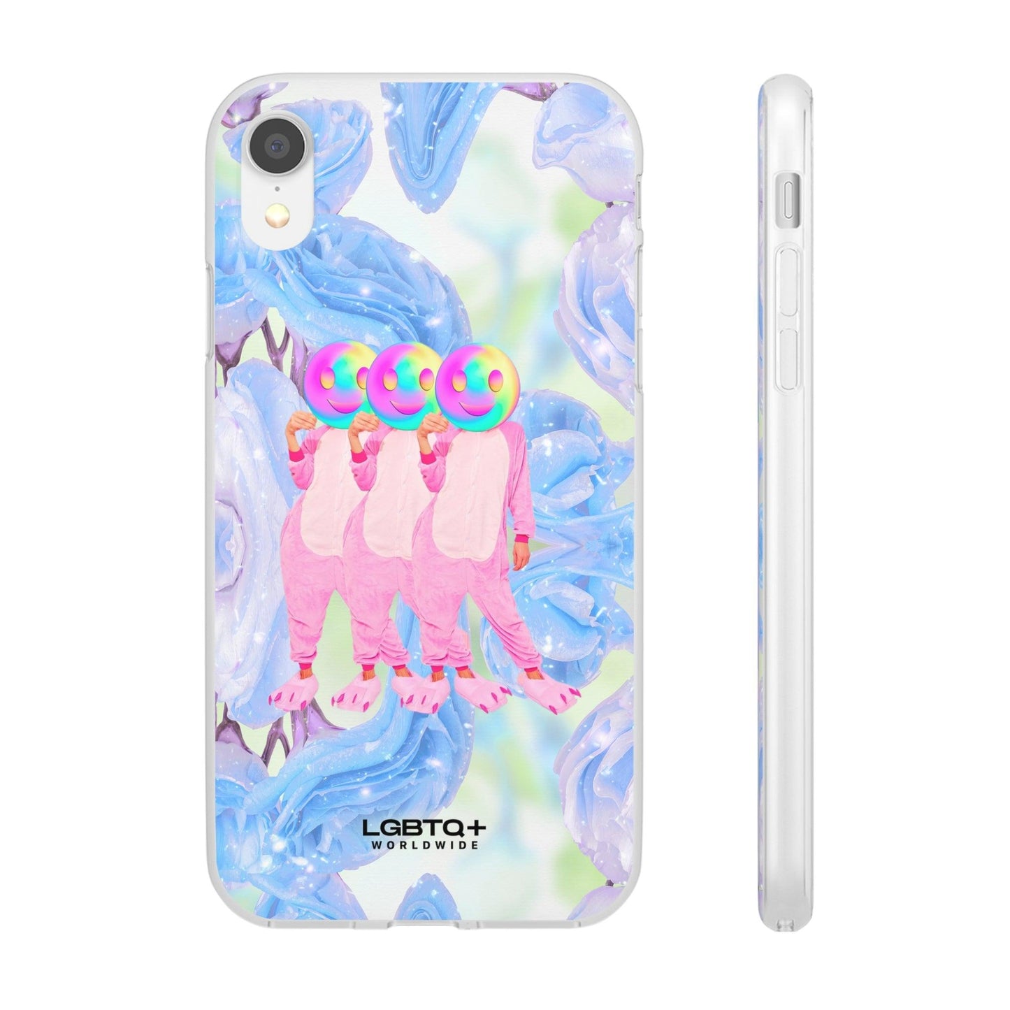 LGBTQWorldwide - ,,TEDDY BÄR" Flexible Handyhülle Accessories, Case, iPhone, iPhone Cases, Phone accessory, Phone Cases, Samsung Cases, silikon, Valentine's Day promotion lgbtq Bekleidung Accessoires unisex Zubehör