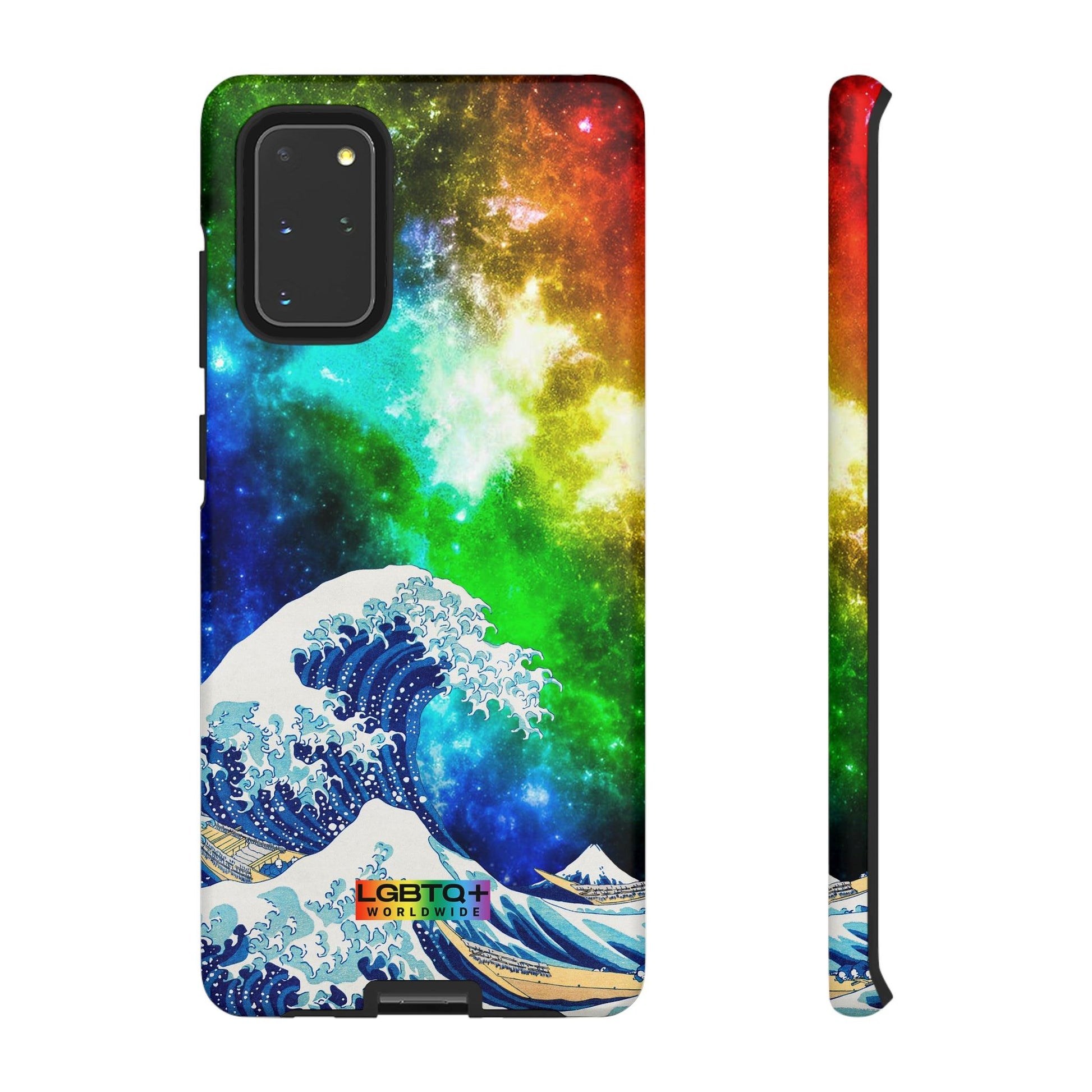 LGBTQWorldwide - ,,WELLE" Doppelgehäuse Handyhülle Accessories, Glossy, iPhone Cases, Matte, Phone accessory, Phone Cases, Samsung Cases, Thermo, Valentine's Day Picks lgbtq Bekleidung Accessoires unisex Zubehör