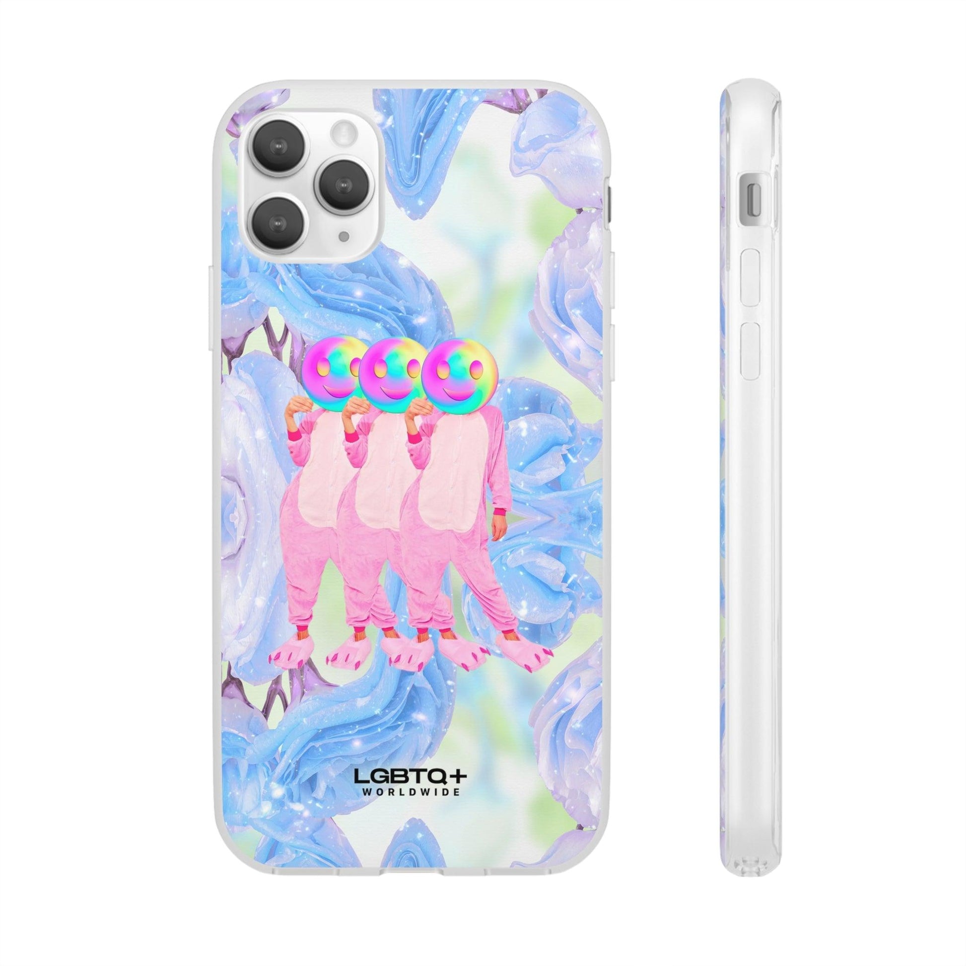 LGBTQWorldwide - ,,TEDDY BÄR" Flexible Handyhülle Accessories, Case, iPhone, iPhone Cases, Phone accessory, Phone Cases, Samsung Cases, silikon, Valentine's Day promotion lgbtq Bekleidung Accessoires unisex Zubehör