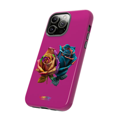 LGBTQWorldwide - ,,ROSEN" Doppelgehäuse Handyhülle Accessories, Glossy, iPhone Cases, Matte, Phone accessory, Phone Cases, Samsung Cases, tough, Valentine's Day Picks lgbtq Bekleidung Accessoires unisex Zubehör