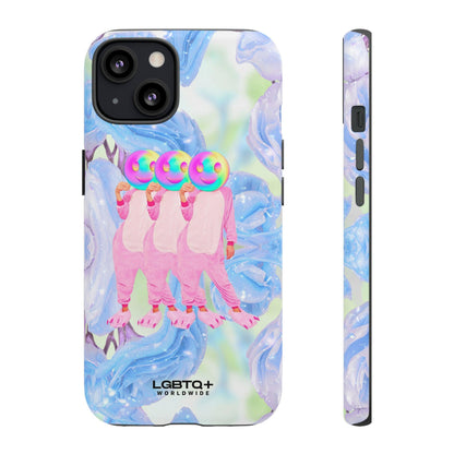 LGBTQWorldwide - ,,TEDDY BÄR" Doppelgehäuse Handyhülle Accessories, Glossy, iPhone Cases, Matte, Phone accessory, Phone Cases, Samsung Cases, Thermo, Valentine's Day Picks lgbtq Bekleidung Accessoires unisex Zubehör