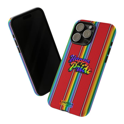 LGBTQWorldwide - ,,HAPPY PRIDE" Doppelgehäuse Handyhülle Accessories, Glossy, iPhone Cases, Matte, Phone accessory, Phone Cases, Samsung Cases, Thermo, Valentine's Day Picks lgbtq Bekleidung Accessoires unisex Zubehör