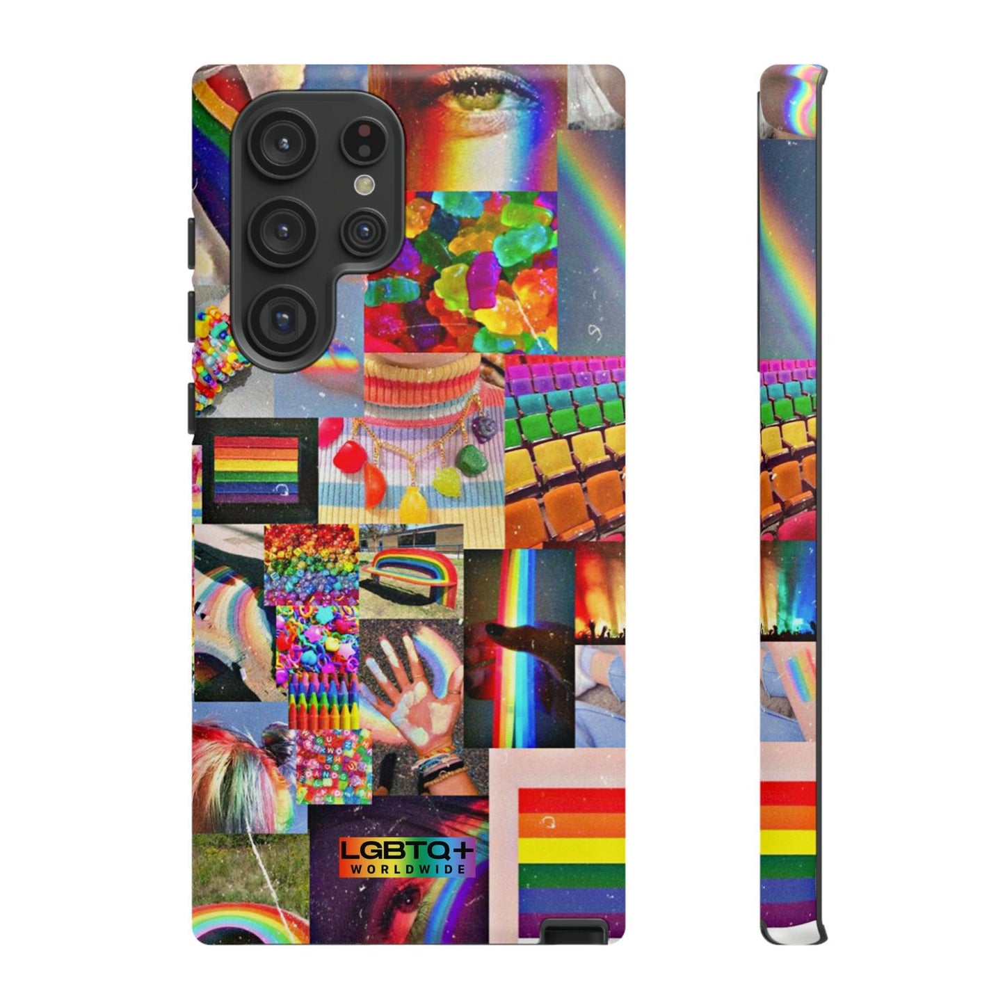 LGBTQWorldwide - ,,FARBEN" Doppelgehäuse Handyhülle Accessories, Glossy, iPhone Cases, Matte, Phone accessory, Phone Cases, Samsung Cases, Thermo, Valentine's Day Picks lgbtq Bekleidung Accessoires unisex Zubehör