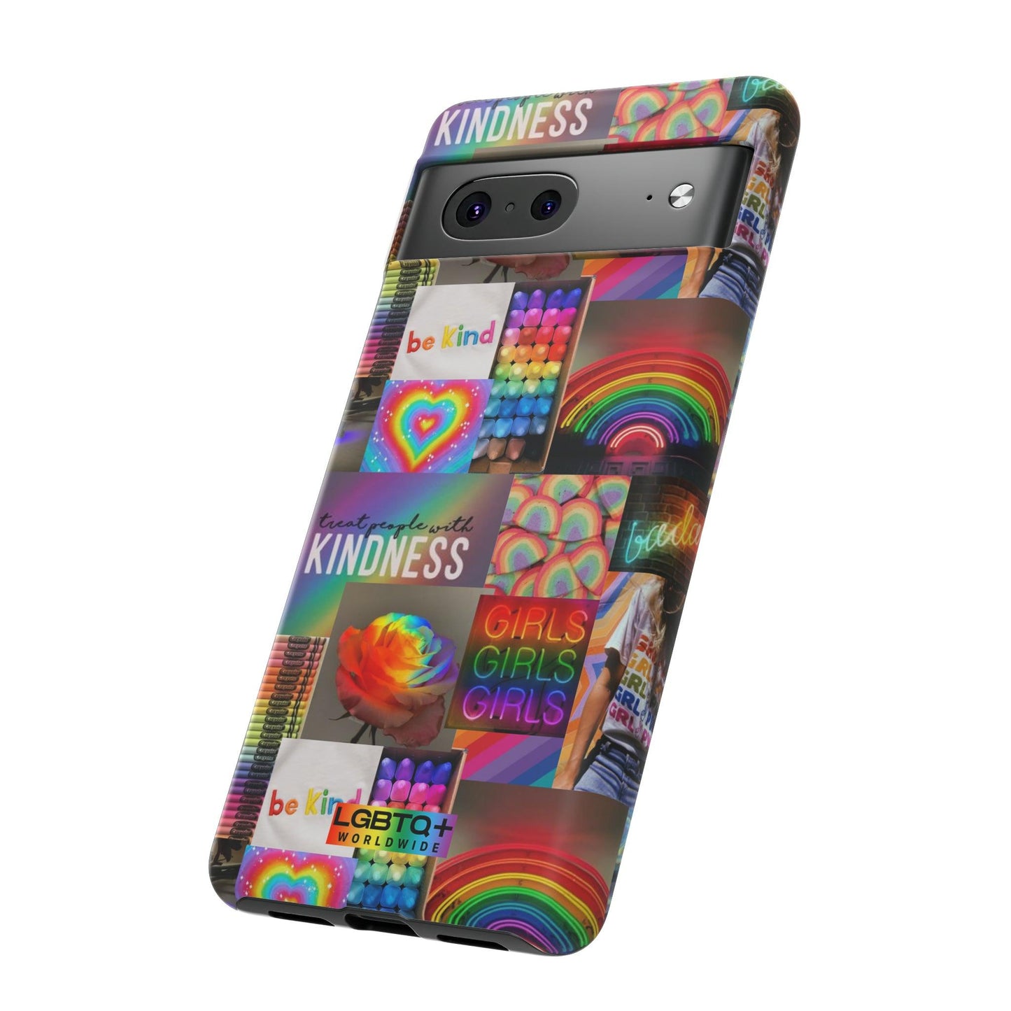 LGBTQWorldwide - ,,FREUNDLICH" Doppelgehäuse Handyhülle Accessories, Glossy, iPhone Cases, Matte, Phone accessory, Phone Cases, Samsung Cases, Thermo, Valentine's Day Picks lgbtq Bekleidung Accessoires unisex Zubehör