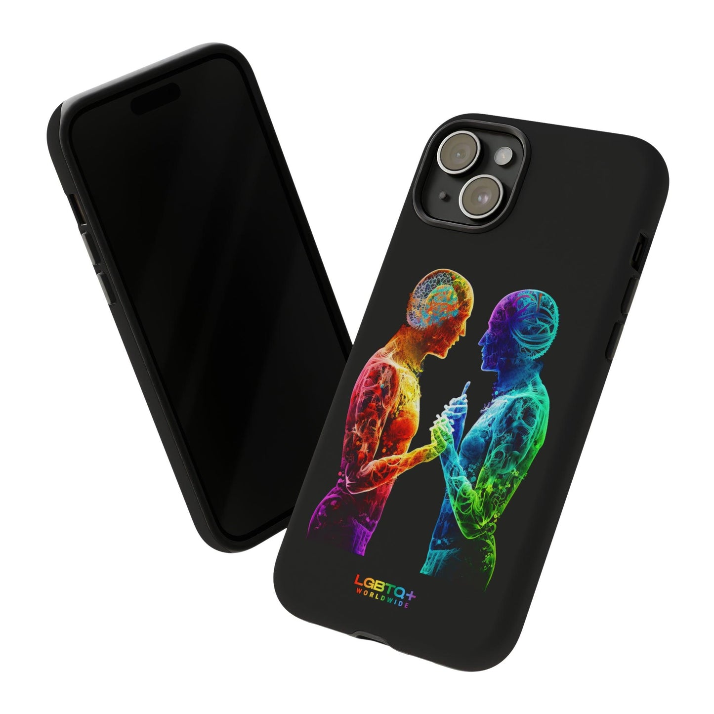 LGBTQWorldwide - ,,ZUSAMMEN" Doppelgehäuse Handyhülle Accessories, Glossy, iPhone Cases, Matte, Phone accessory, Phone Cases, Samsung Cases, tough, Valentine's Day Picks lgbtq Bekleidung Accessoires unisex Zubehör