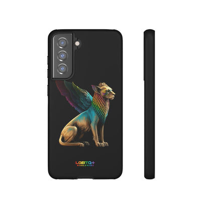 LGBTQWorldwide - ,,SPHINX" Doppelgehäuse Handyhülle Accessories, Glossy, iPhone Cases, Matte, Phone accessory, Phone Cases, Samsung Cases, tough, Valentine's Day Picks lgbtq Bekleidung Accessoires unisex Zubehör