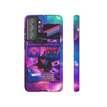 LGBTQWorldwide - ,,BISEXUAL" Doppelgehäuse Handyhülle Accessories, Glossy, iPhone Cases, Matte, Phone accessory, Phone Cases, Samsung Cases, Thermo, Valentine's Day Picks lgbtq Bekleidung Accessoires unisex Zubehör