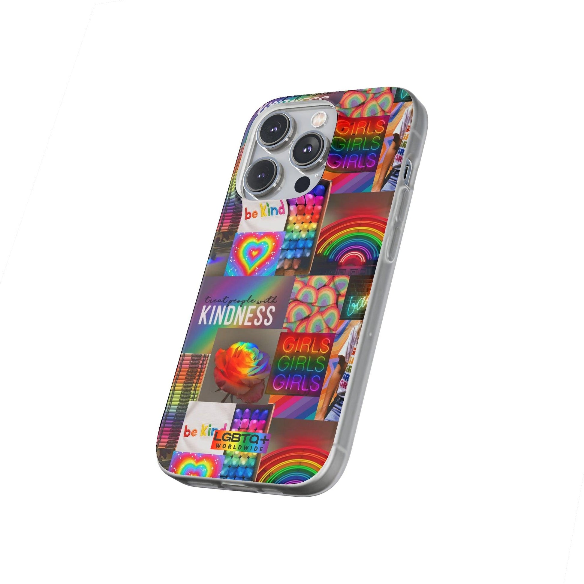 LGBTQWorldwide - ,,FREUNDLICHKEIT" Flexible Handyhülle Accessories, Case, iPhone, iPhone Cases, Phone accessory, Phone Cases, Samsung Cases, silikon, Valentine's Day promotion lgbtq Bekleidung Accessoires unisex Zubehör