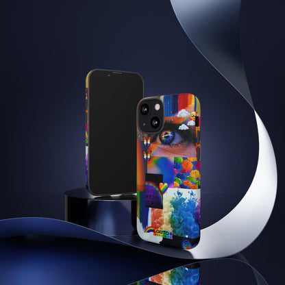 LGBTQWorldwide - ,,VISION" Doppelgehäuse Handyhülle Accessories, Glossy, iPhone Cases, Matte, Phone accessory, Phone Cases, Samsung Cases, Thermo, Valentine's Day Picks lgbtq Bekleidung Accessoires unisex Zubehör