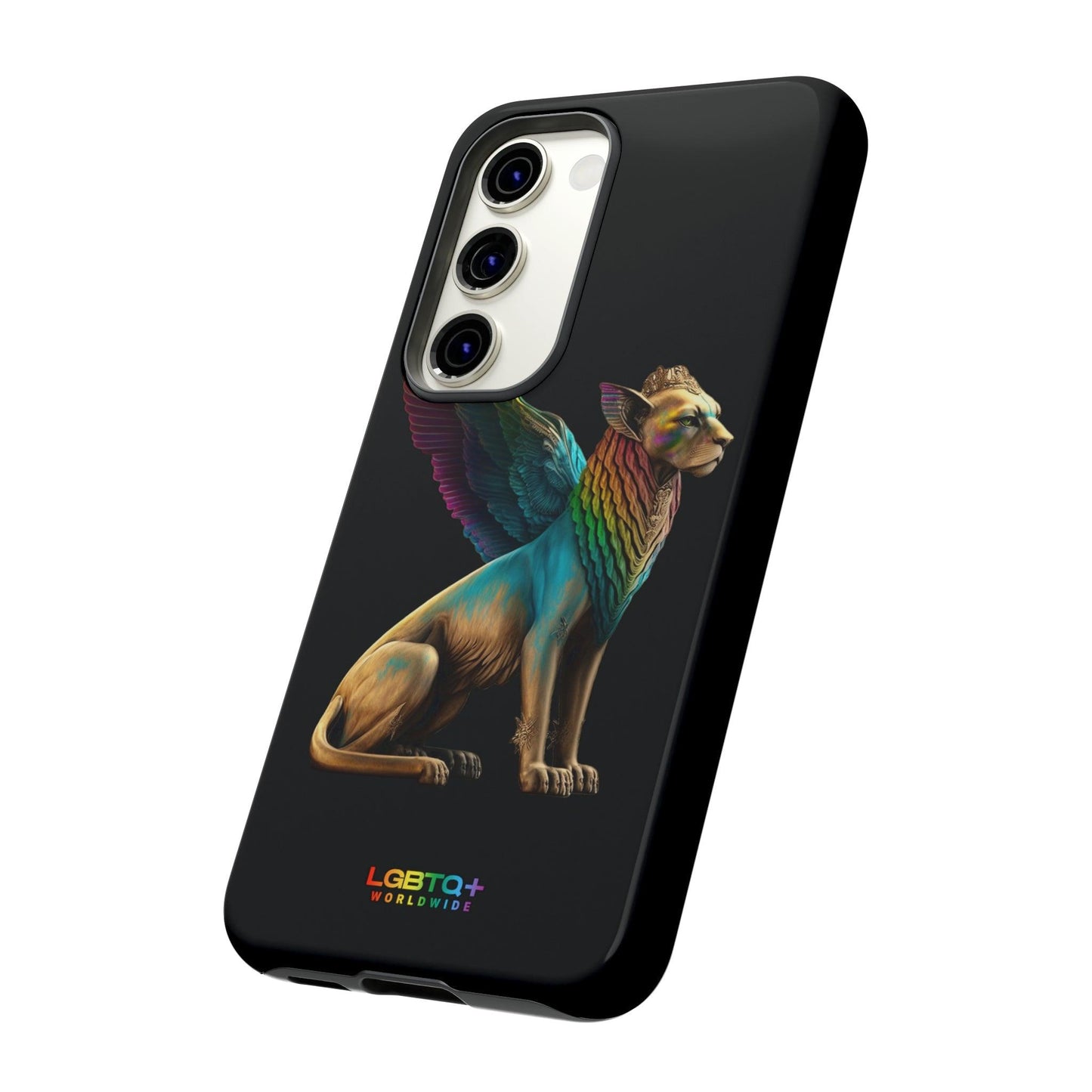 LGBTQWorldwide - ,,SPHINX" Doppelgehäuse Handyhülle Accessories, Glossy, iPhone Cases, Matte, Phone accessory, Phone Cases, Samsung Cases, tough, Valentine's Day Picks lgbtq Bekleidung Accessoires unisex Zubehör