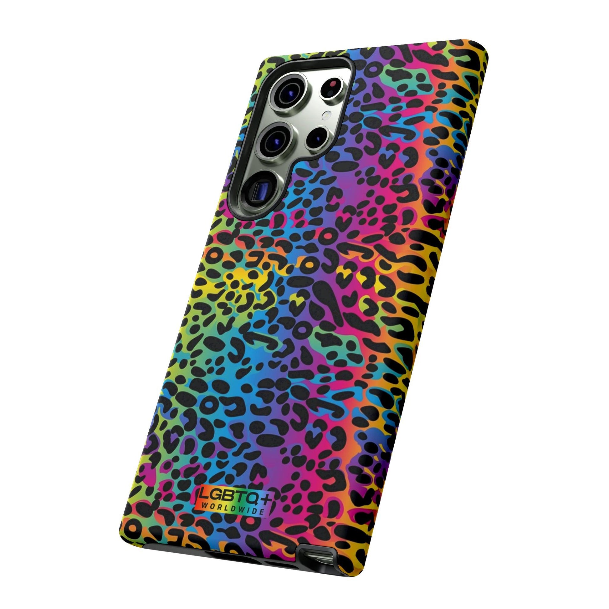 LGBTQWorldwide - ,,LEOPARD" Doppelgehäuse Handyhülle Accessories, Glossy, iPhone Cases, Matte, Phone accessory, Phone Cases, Samsung Cases, Thermo, Valentine's Day Picks lgbtq Bekleidung Accessoires unisex Zubehör