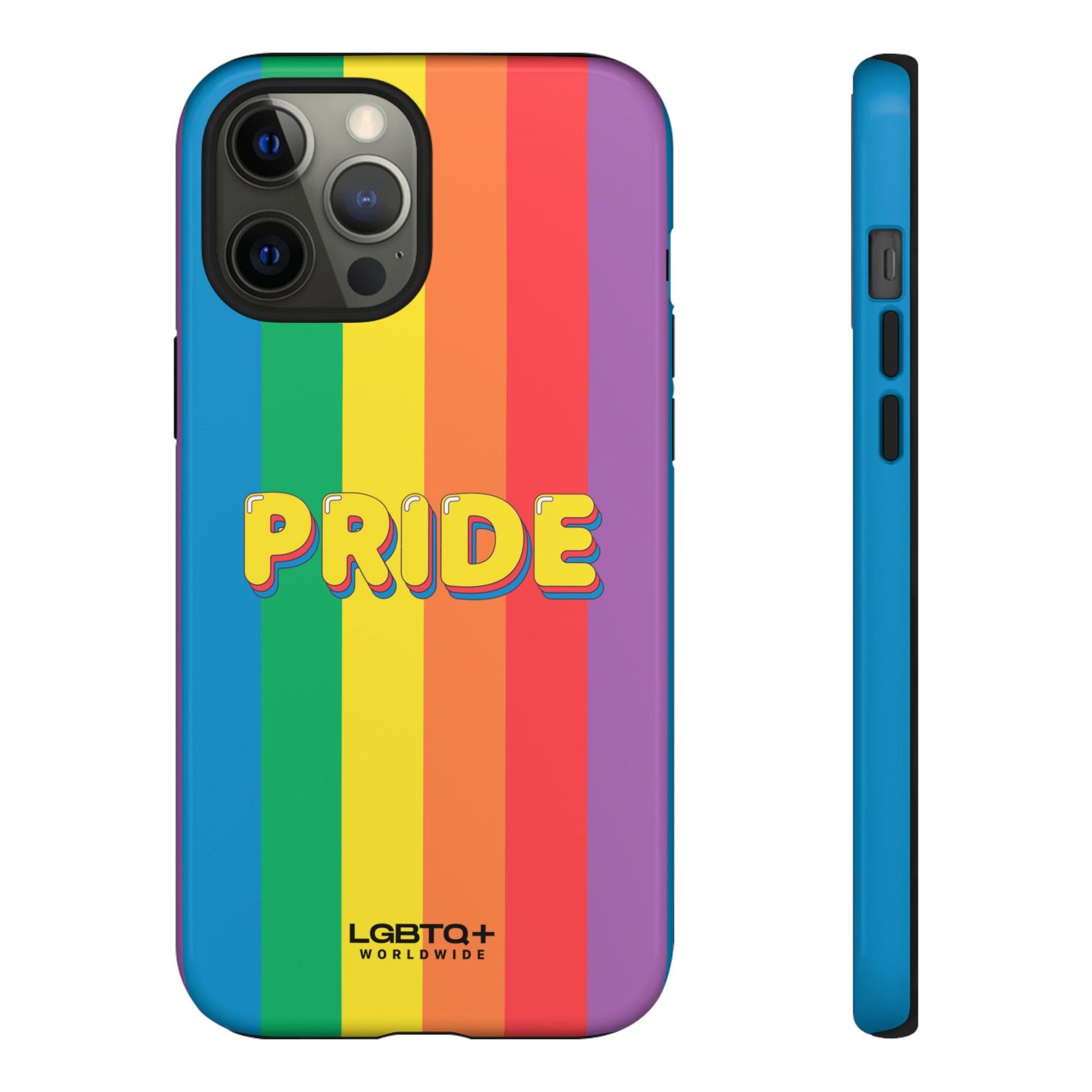 LGBTQWorldwide - ,,PRIDE" Doppelgehäuse Handyhülle Accessories, Glossy, iPhone Cases, Matte, Phone accessory, Phone Cases, Samsung Cases, Thermo, Valentine's Day Picks lgbtq Bekleidung Accessoires unisex Zubehör